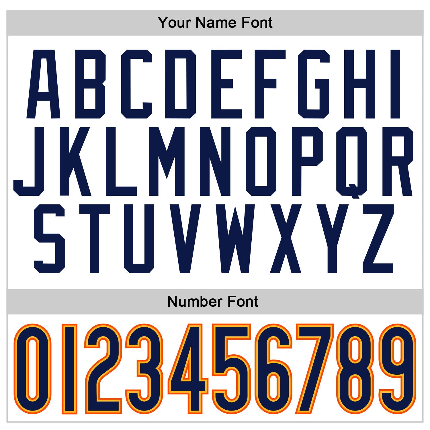 Custom White Navy-Orange Mesh Authentic Football Jersey view 4