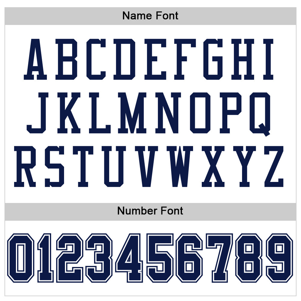 Custom White Navy-White Mesh Authentic Football Jersey view 4