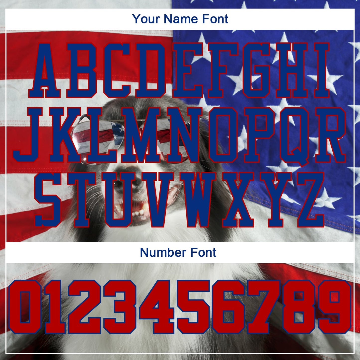 Custom White Red-Royal 3D American Flag Fashion Authentic Baseball Jersey view 5
