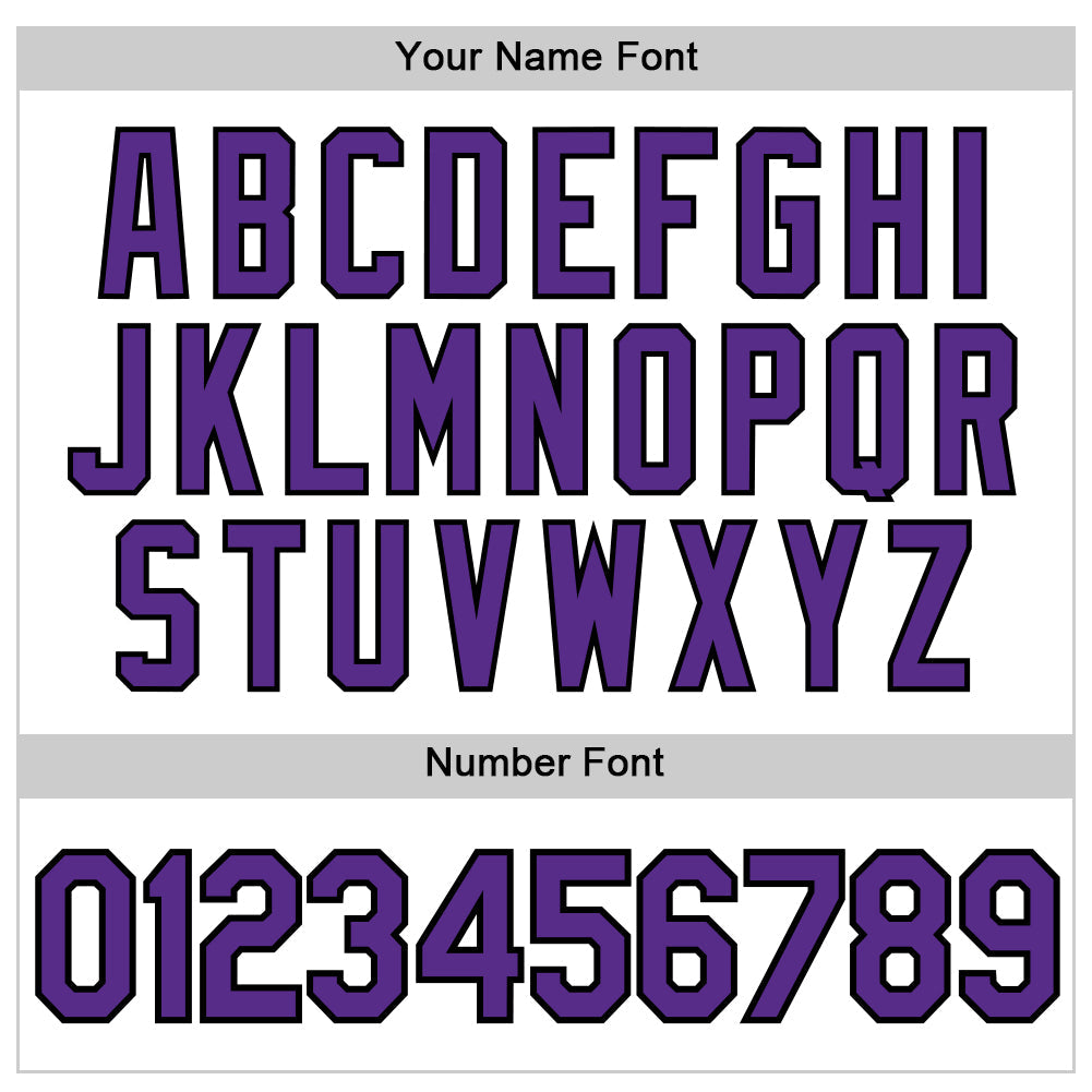 Custom White Purple-Black Authentic Sleeveless Baseball Jersey view 4