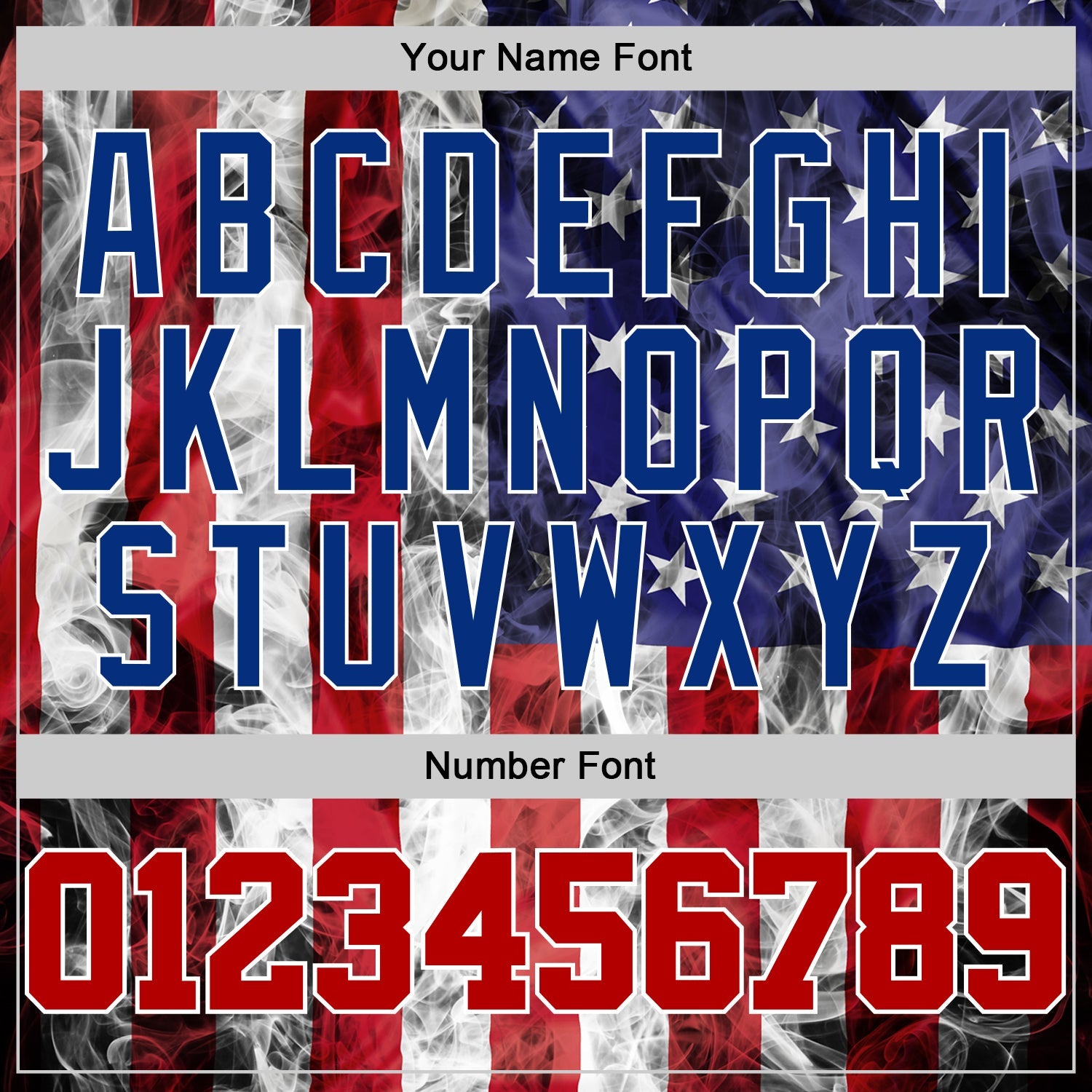 Custom White Red-Royal 3D American Flag Authentic Baseball Jersey view 5