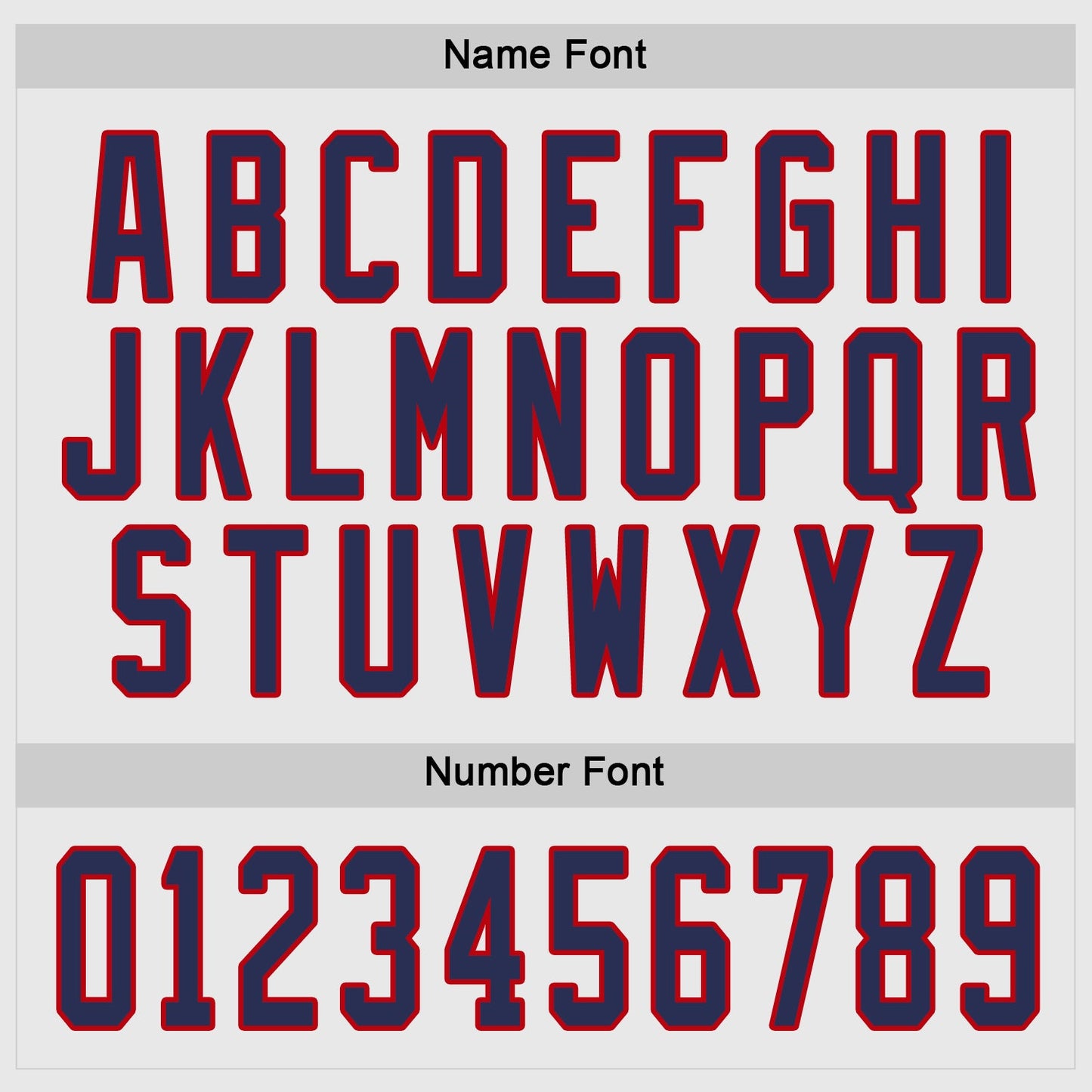 Custom White Navy-Red Hockey Jersey view 4