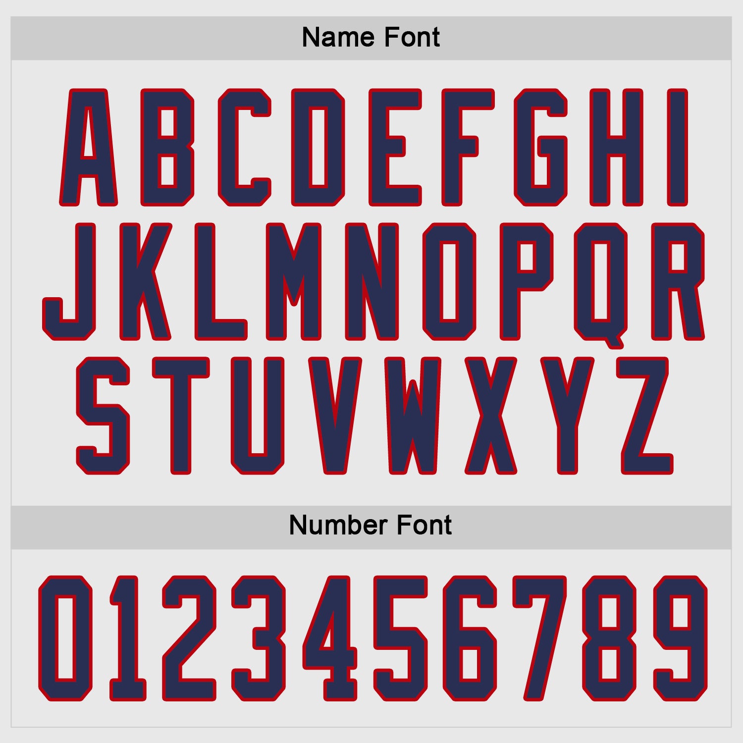 Custom White Navy-Red Hockey Jersey view 4