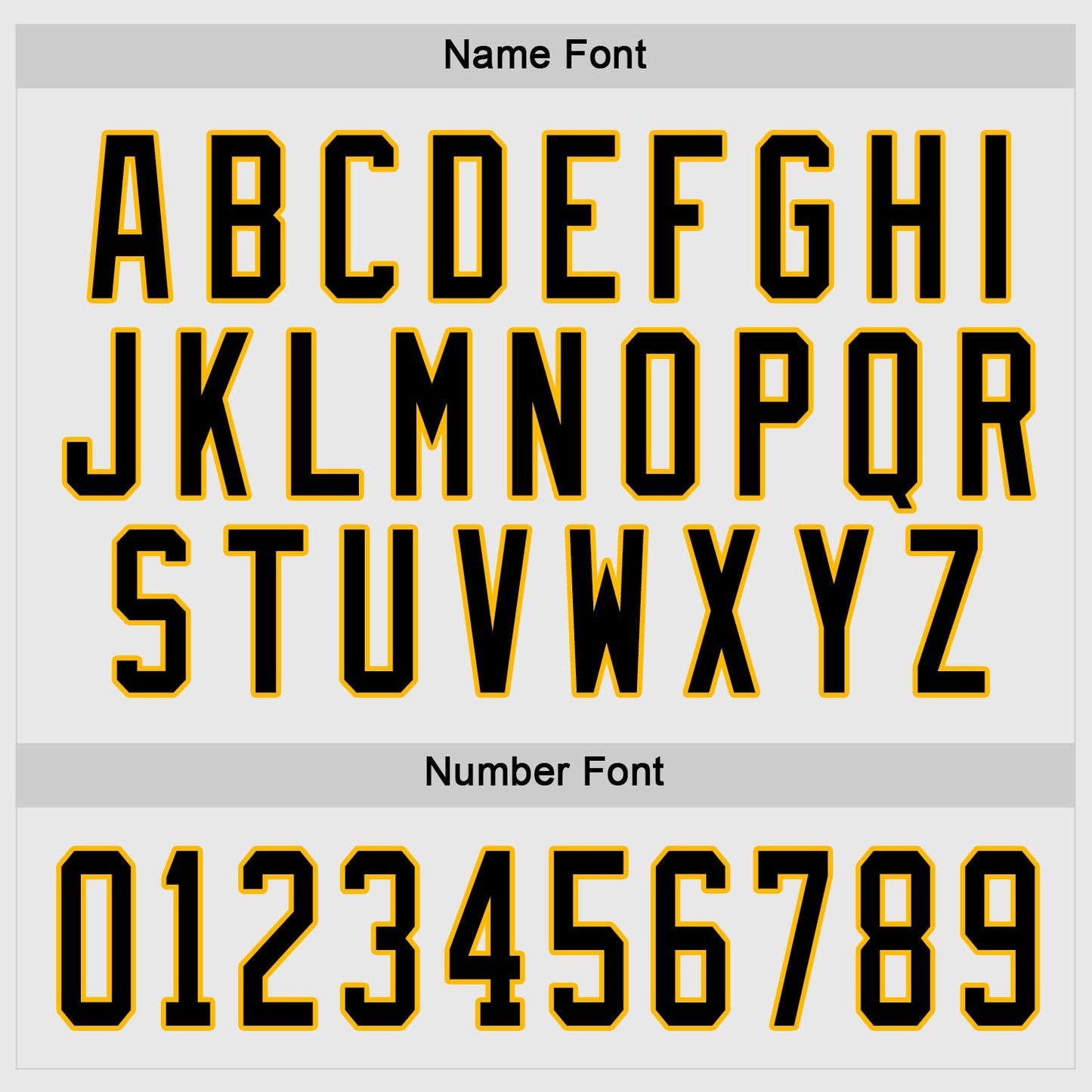 Custom White Black-Gold Hockey Jersey view 4