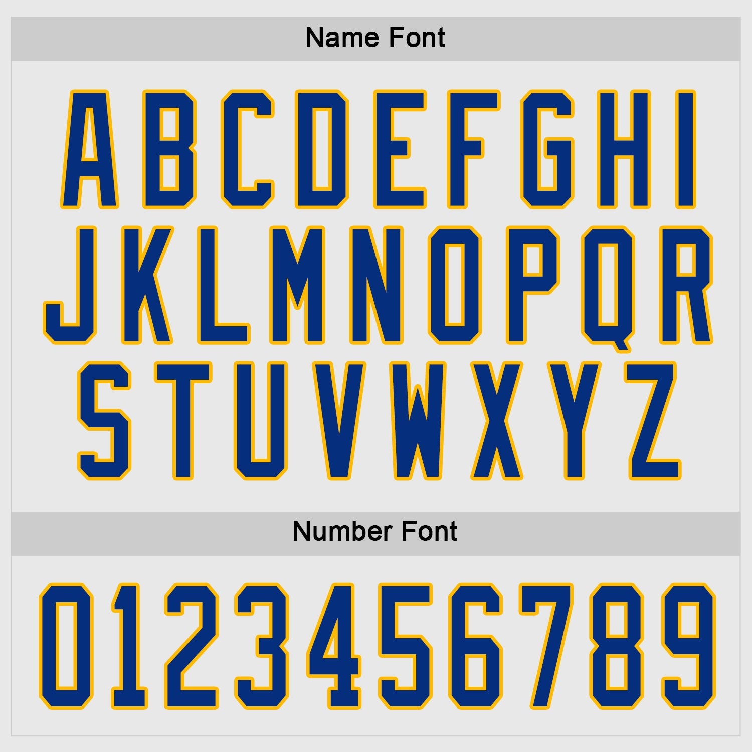 Custom White Royal-Gold Hockey Jersey view 4