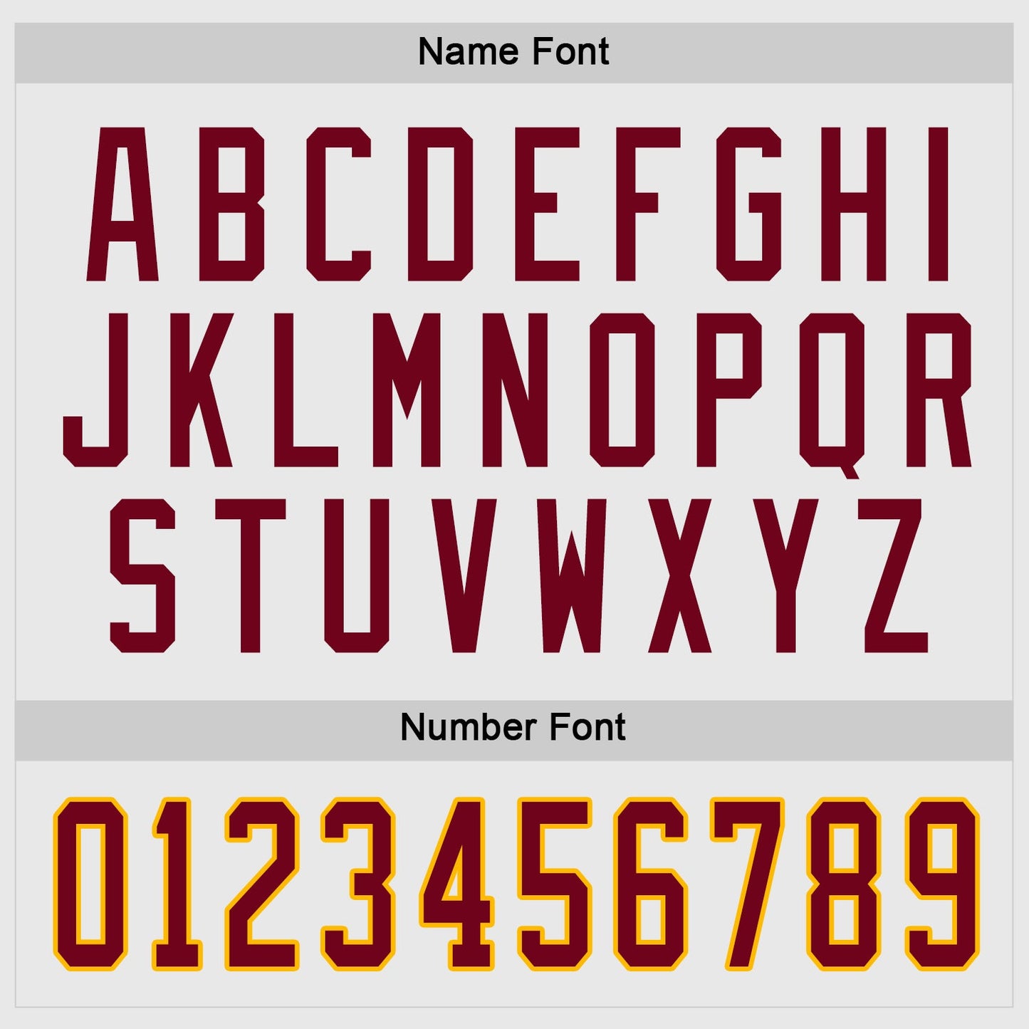 Custom White Maroon-Gold Hockey Jersey view 4