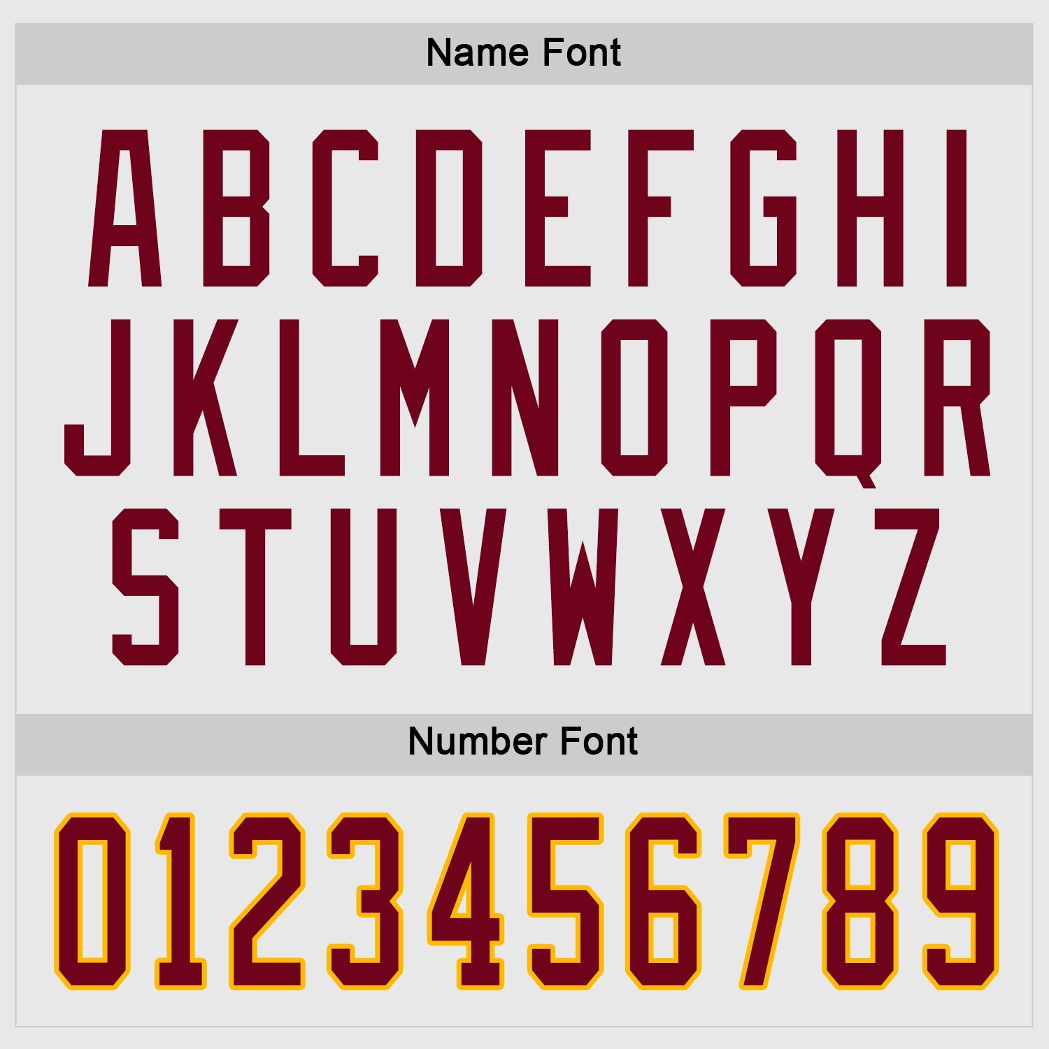 Custom White Maroon-Gold Hockey Jersey view 4
