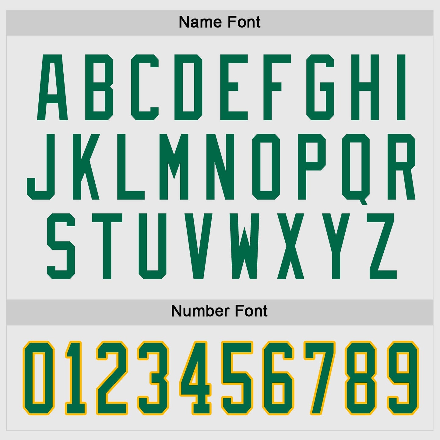Custom White Kelly Green-Gold Hockey Jersey view 4