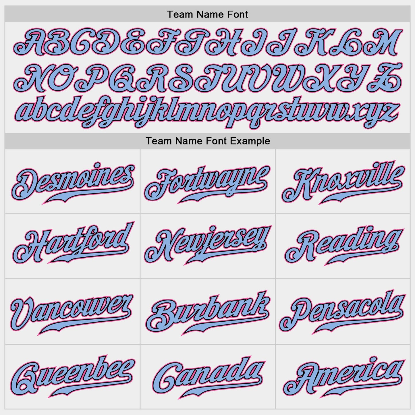 Custom White Light Blue Black-Pink Authentic Baseball Jersey view 4