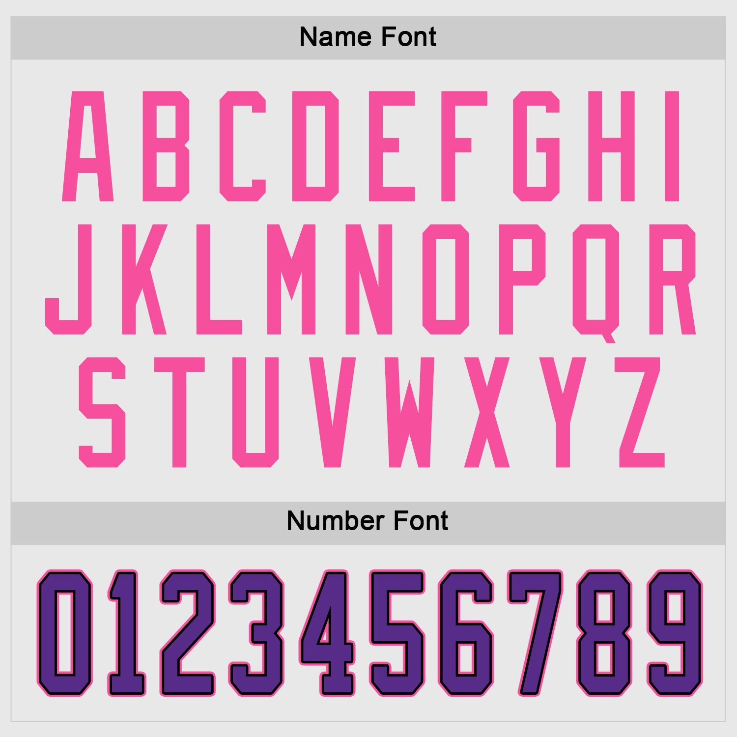 Custom White Purple Black-Pink Hockey Jersey view 4