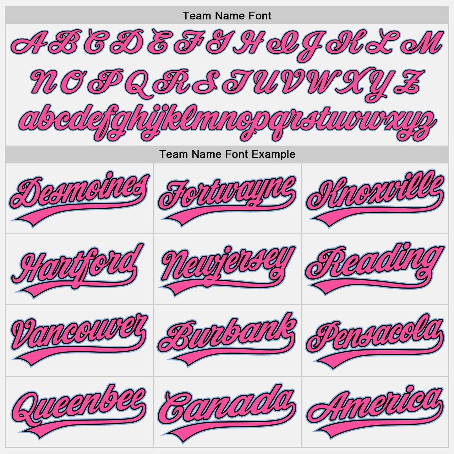 Custom White Light Blue Black-Pink Authentic Baseball Jersey view 4