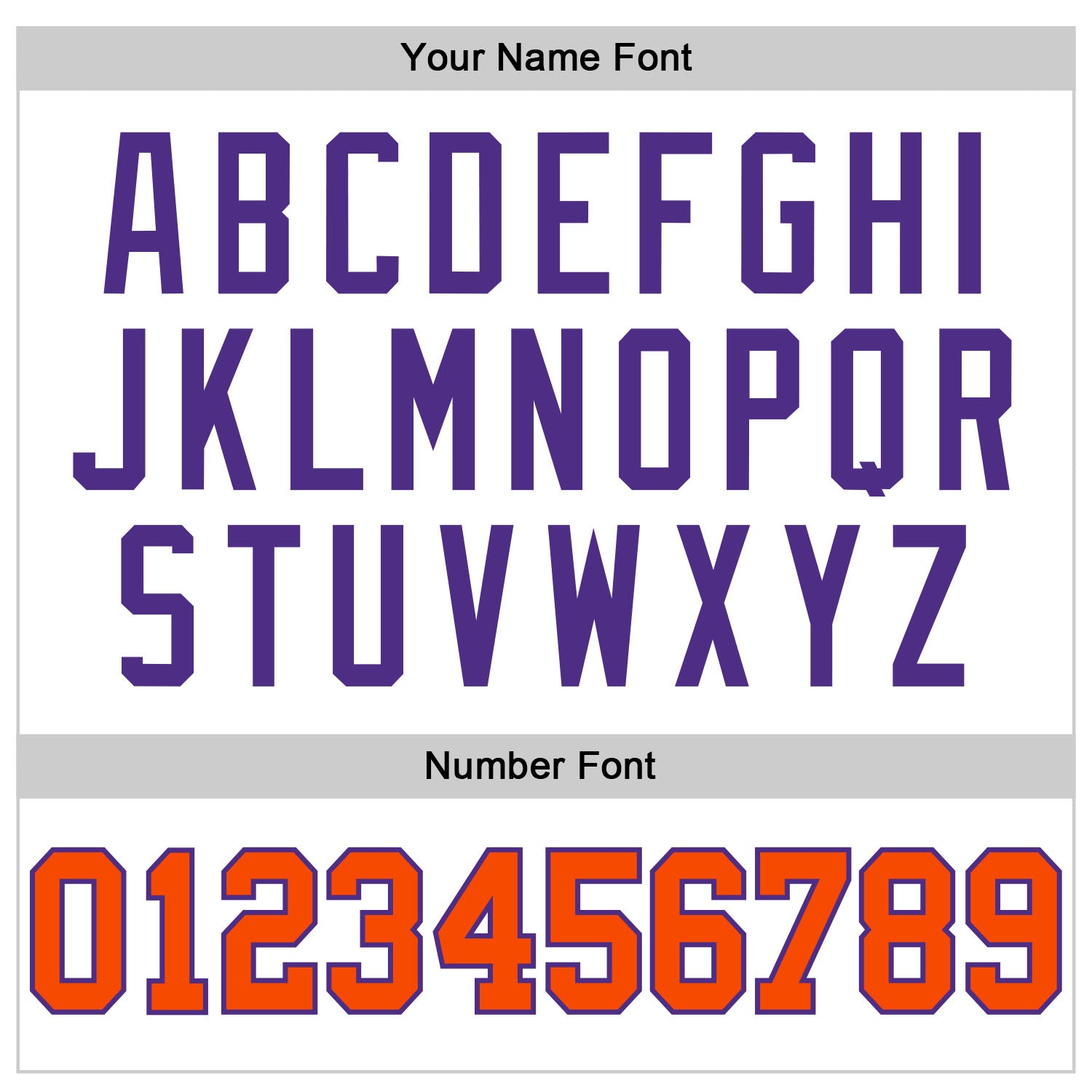 Custom White Orange Pinstripe Orange-Purple Authentic Basketball Jersey view 4