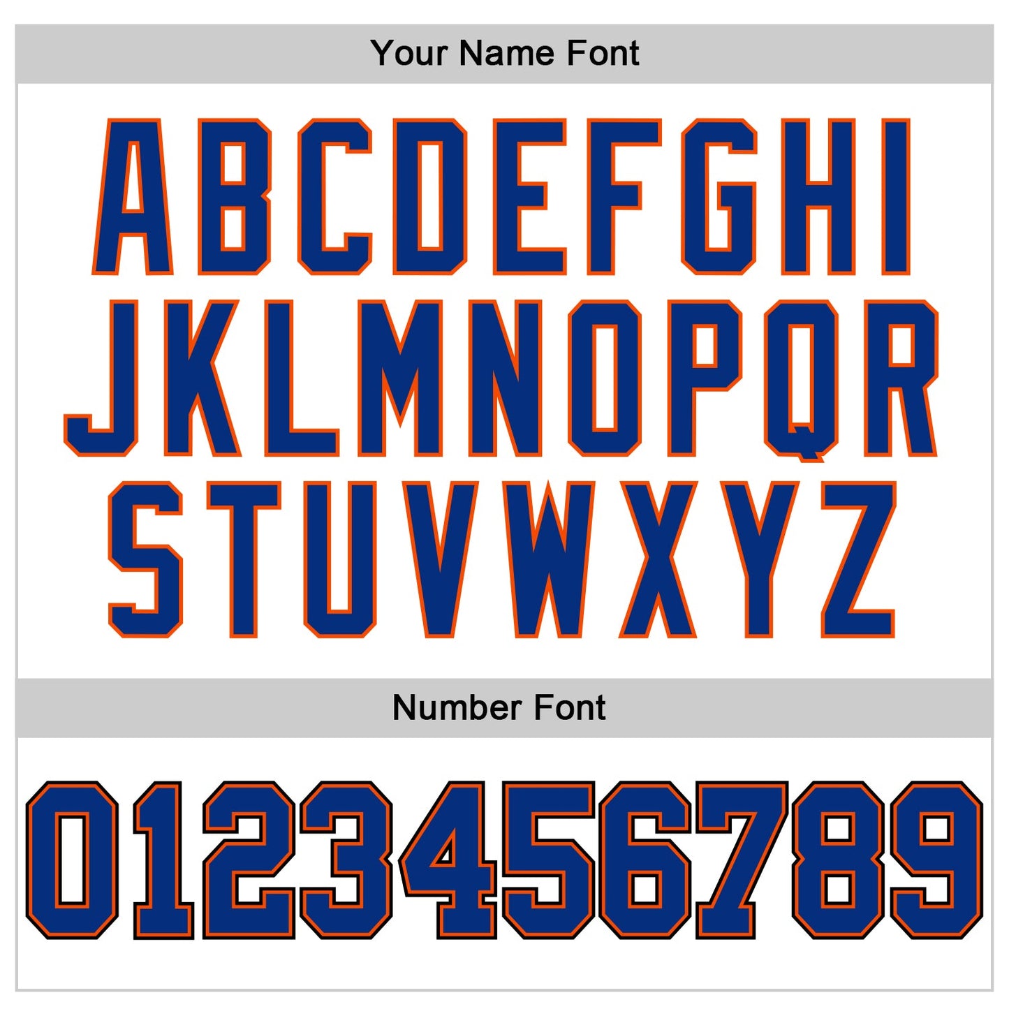 Custom White Royal Orange-Black Authentic Throwback Basketball Jersey view 4