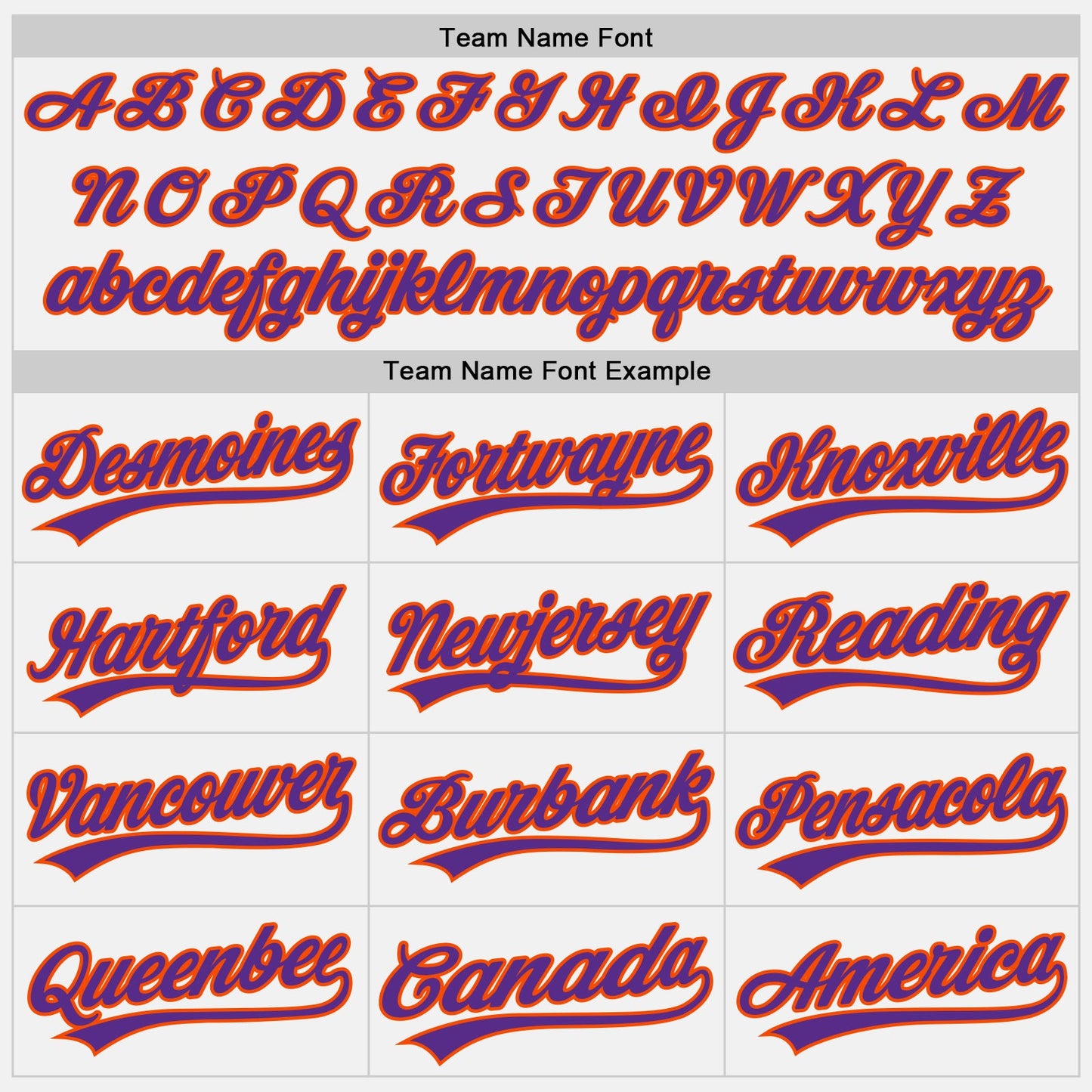 Custom White Purple Pinstripe Orange Authentic Baseball Jersey view 4