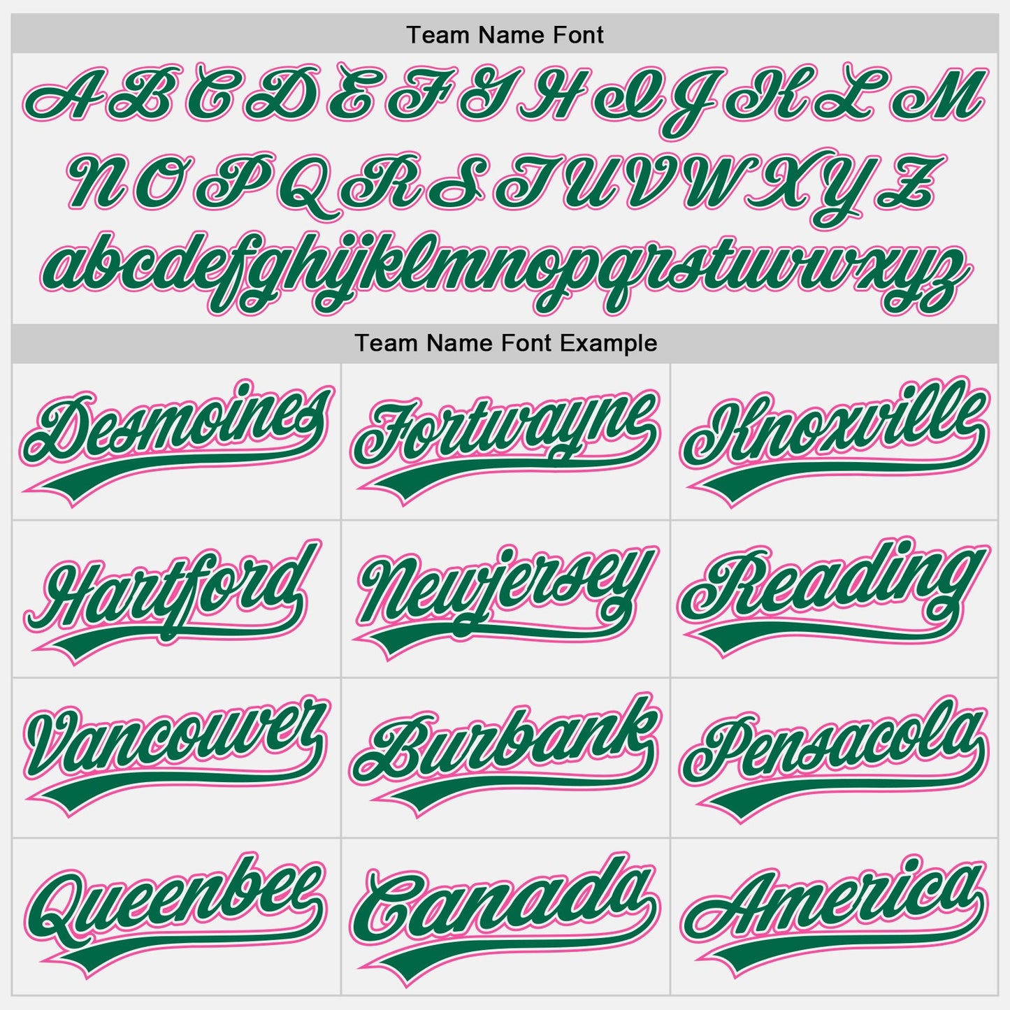 Custom White Kelly Green Pinstripe Kelly Green-Pink Authentic Baseball Jersey view 4
