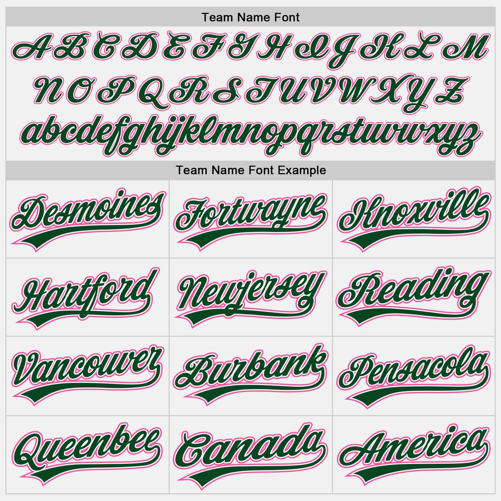 Custom White Green Pinstripe Green-Pink Authentic Baseball Jersey view 4