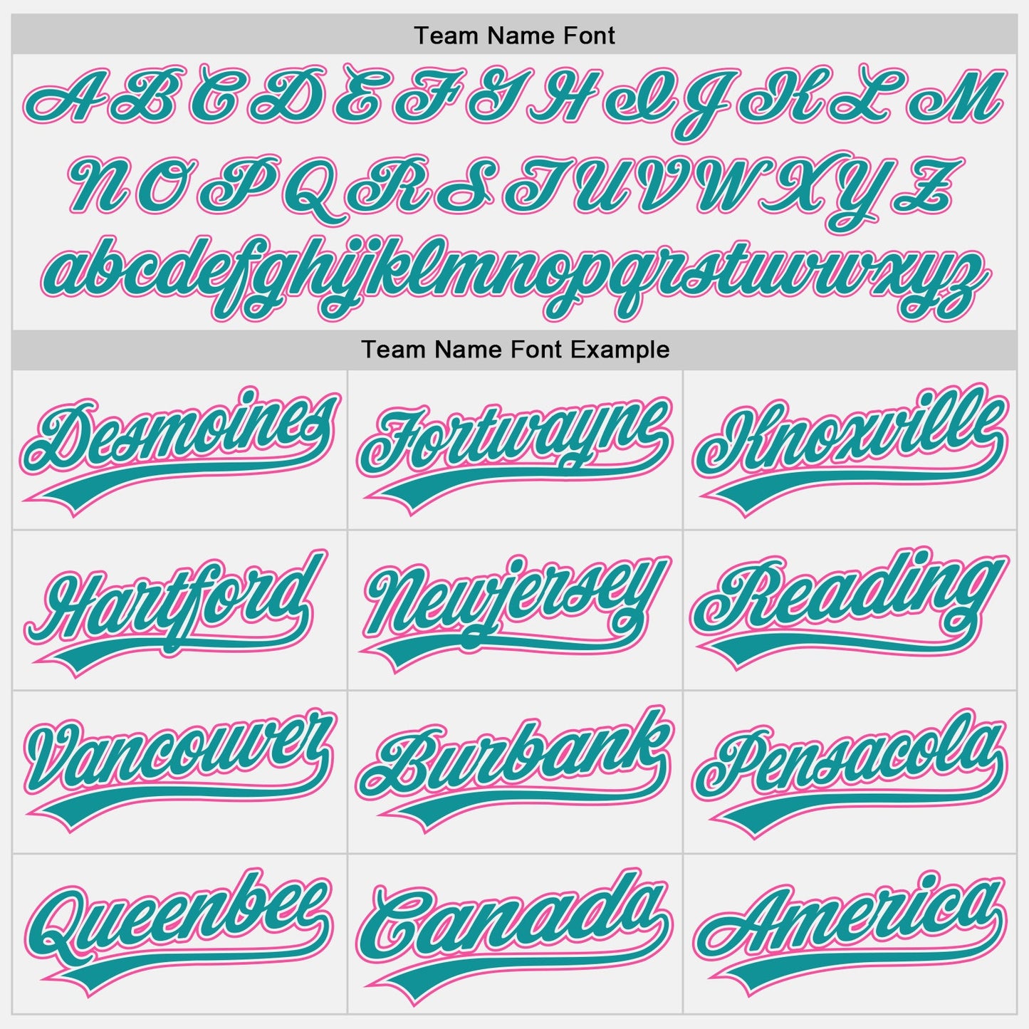 Custom White Teal Pinstripe Pink Authentic Baseball Jersey view 5