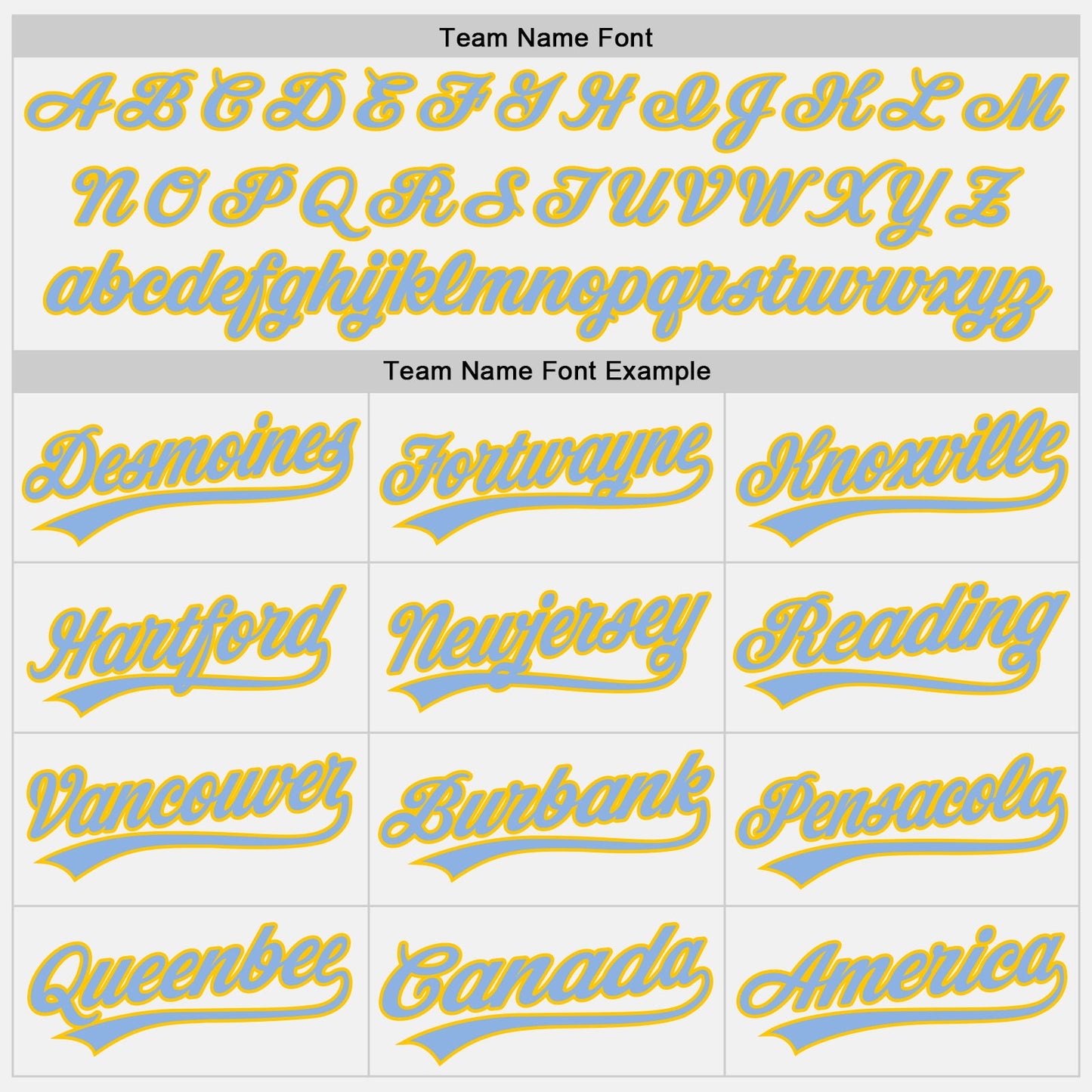 Custom White Light Blue Pinstripe Light Blue-Yellow Authentic Baseball Jersey view 4