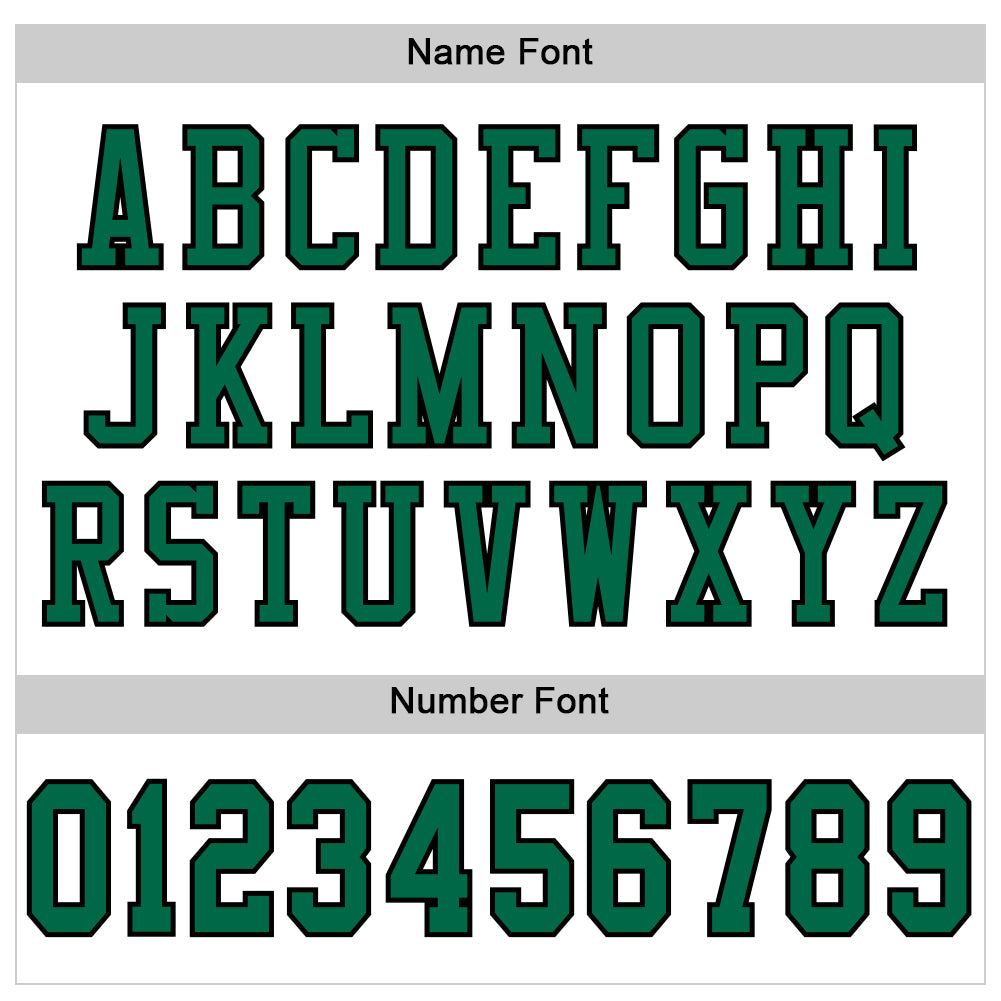 Custom White Kelly Green-Black Mesh Authentic Football Jersey view 4