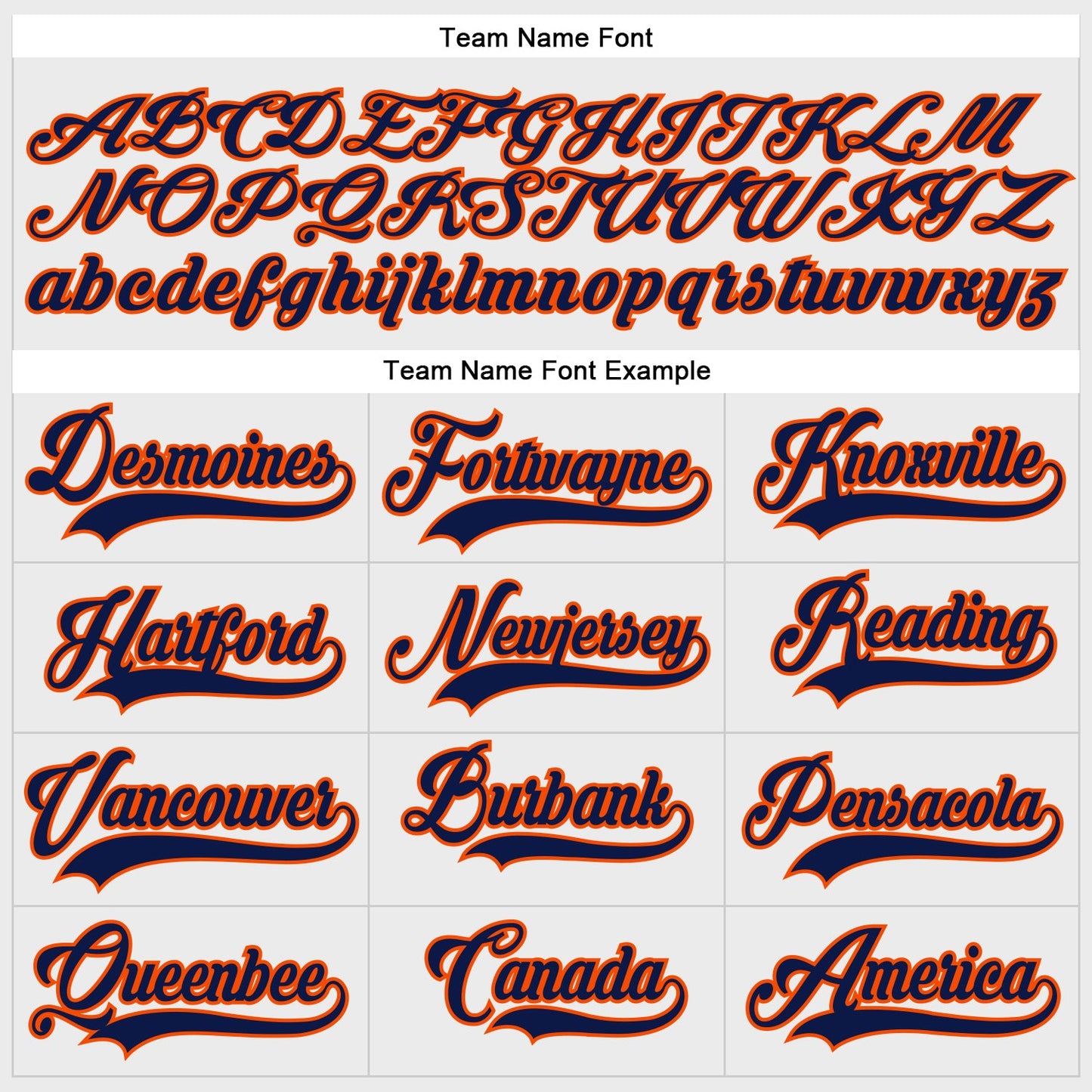 Custom White Navy-Orange Hockey Lace Neck Jersey view 4
