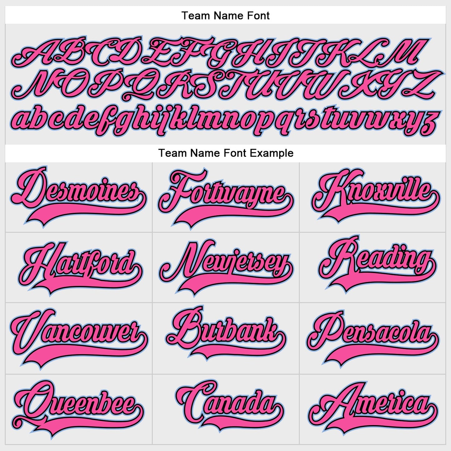 Custom White Light Blue Black-Pink Hockey Lace Neck Jersey view 4