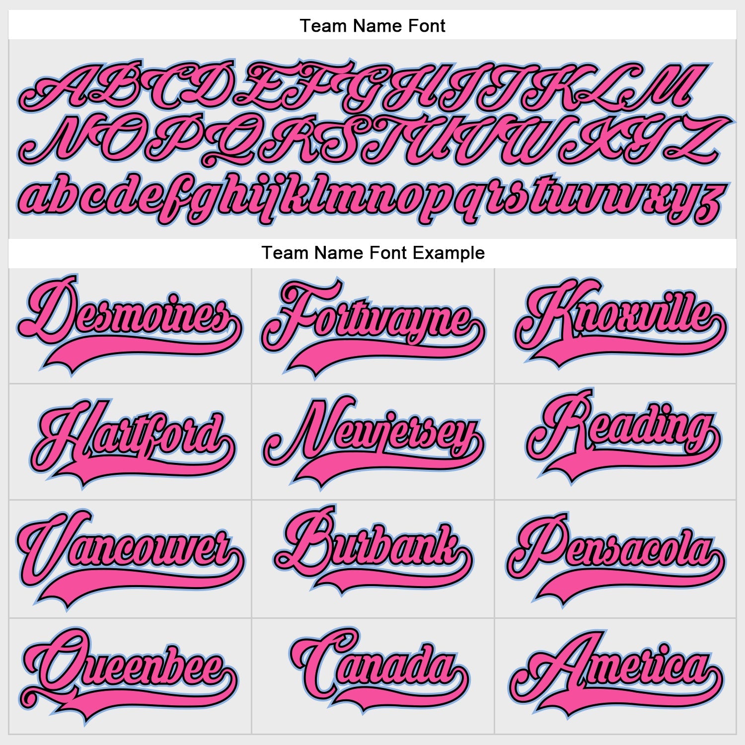 Custom White Light Blue Black-Pink Hockey Lace Neck Jersey view 4