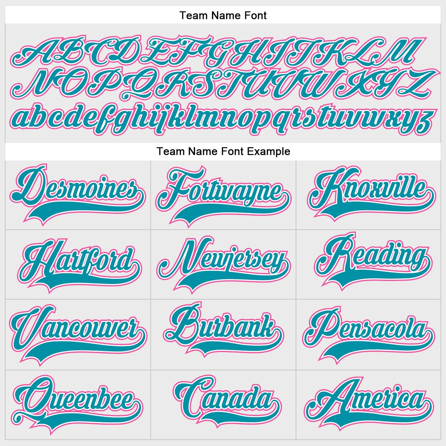 Custom White Teal-Pink Hockey Lace Neck Jersey view 4