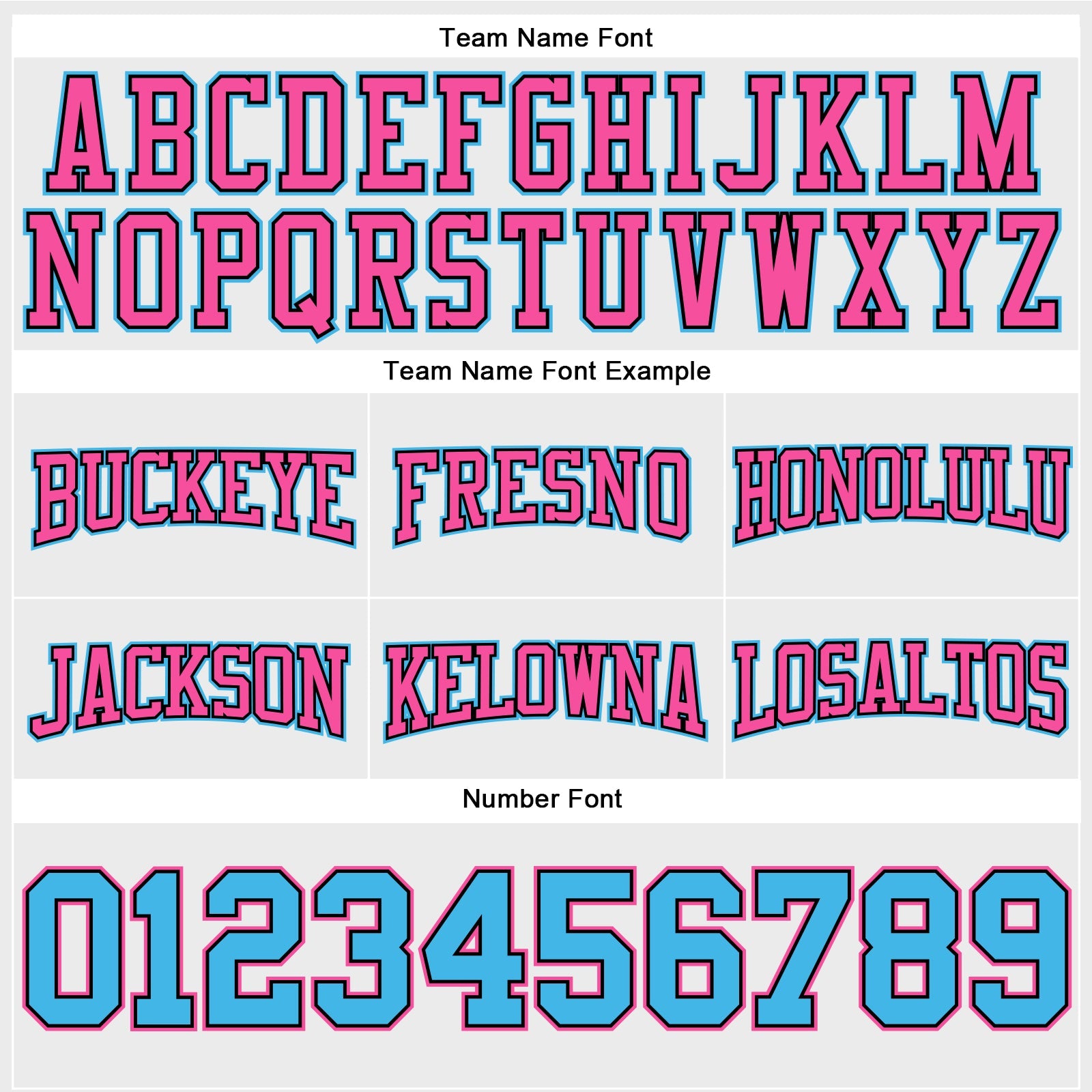 Custom Stitched White Sky Blue Black-Pink Football Pullover Sweatshirt Hoodie view 3