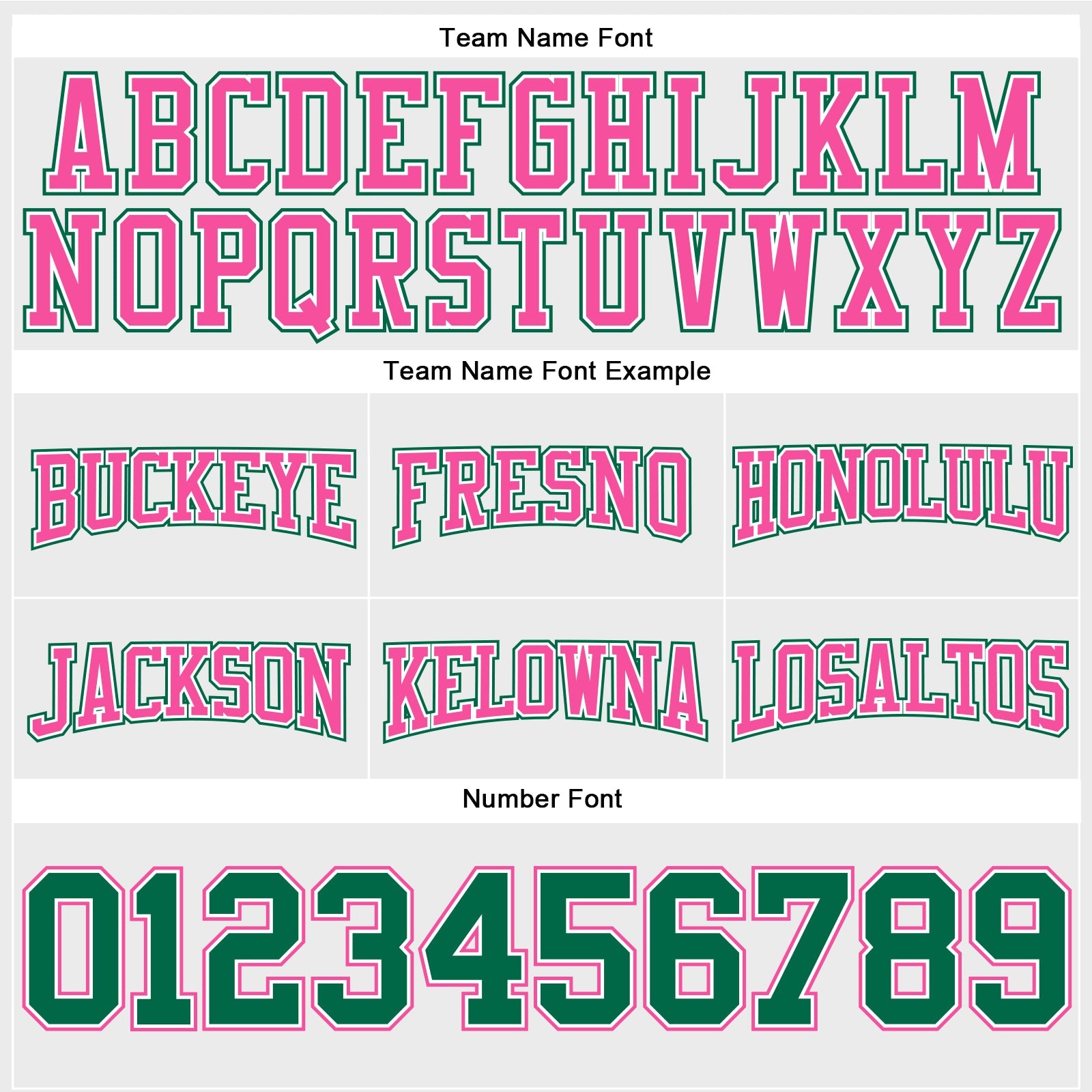 Custom Stitched White Kelly Green-Pink Football Pullover Sweatshirt Hoodie view 3