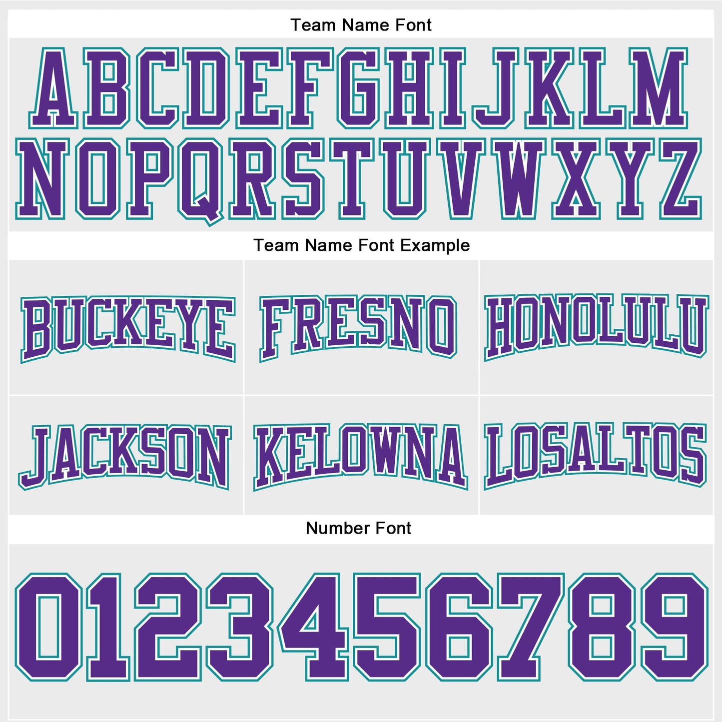 Custom Stitched White Purple-Teal Football Pullover Sweatshirt Hoodie view 3