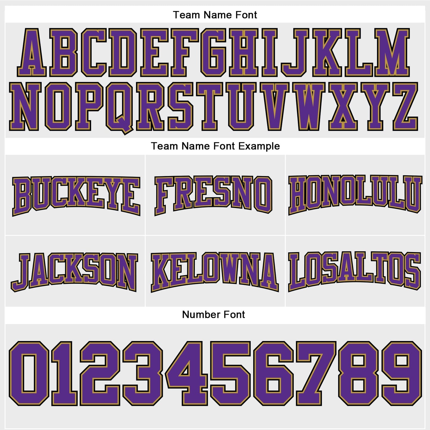 Custom Stitched White Purple Old Gold-Black Football Pullover Sweatshirt Hoodie view 3