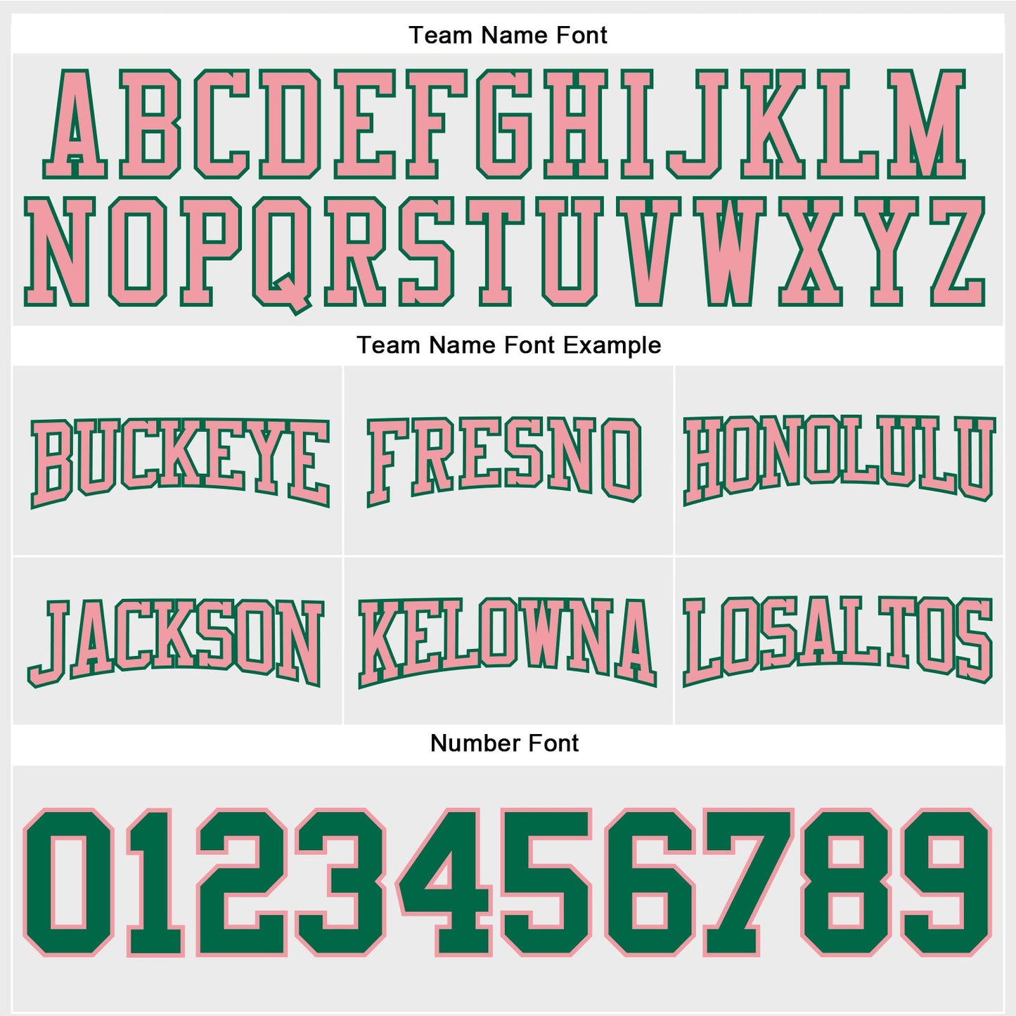 Custom Stitched White Kelly Green-Medium Pink Football Pullover Sweatshirt Hoodie view 3