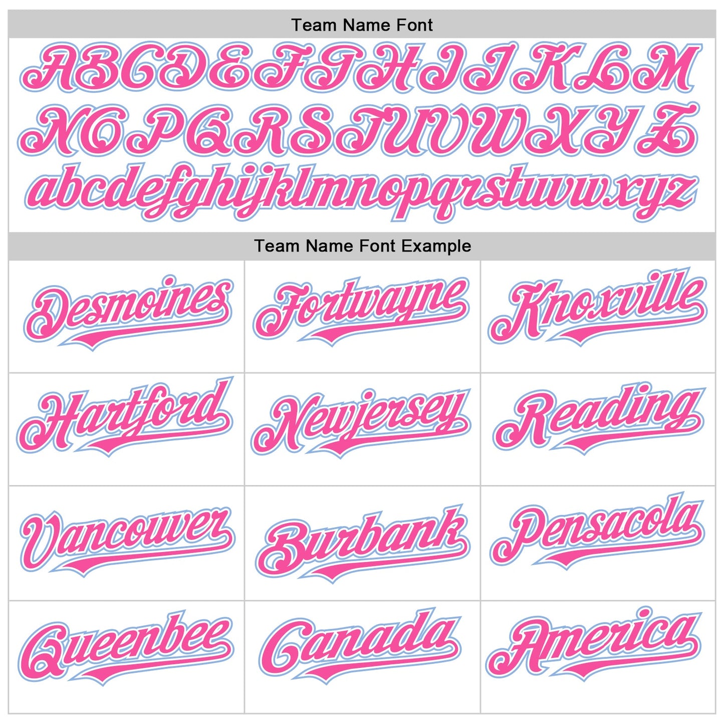 Custom White Pink Pinstripe Light Blue Authentic Sleeveless Baseball Jersey view 3