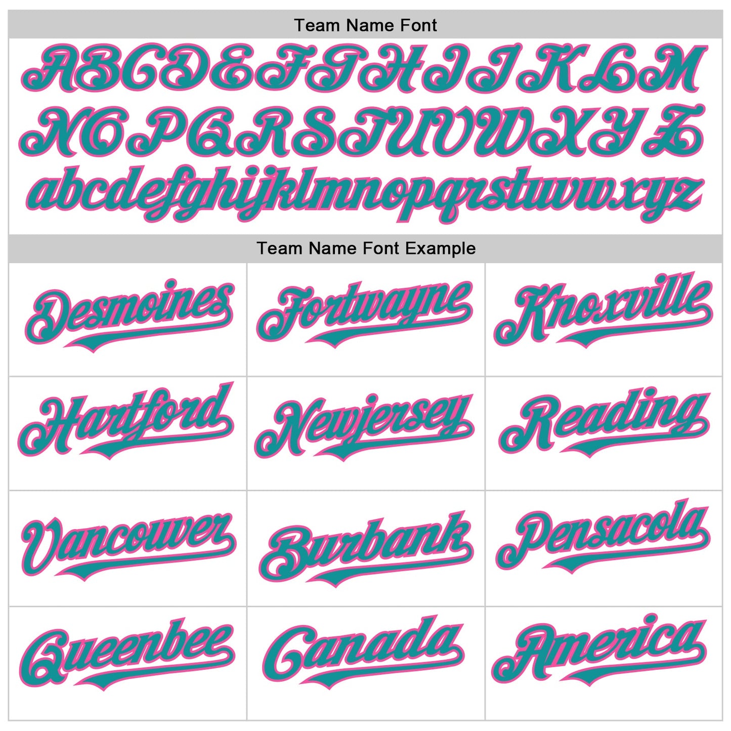 Custom White Teal Pinstripe Pink Authentic Sleeveless Baseball Jersey view 3