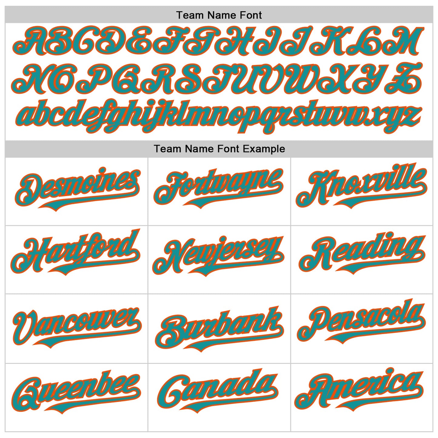 Custom White Teal Pinstripe Orange Authentic Sleeveless Baseball Jersey view 3