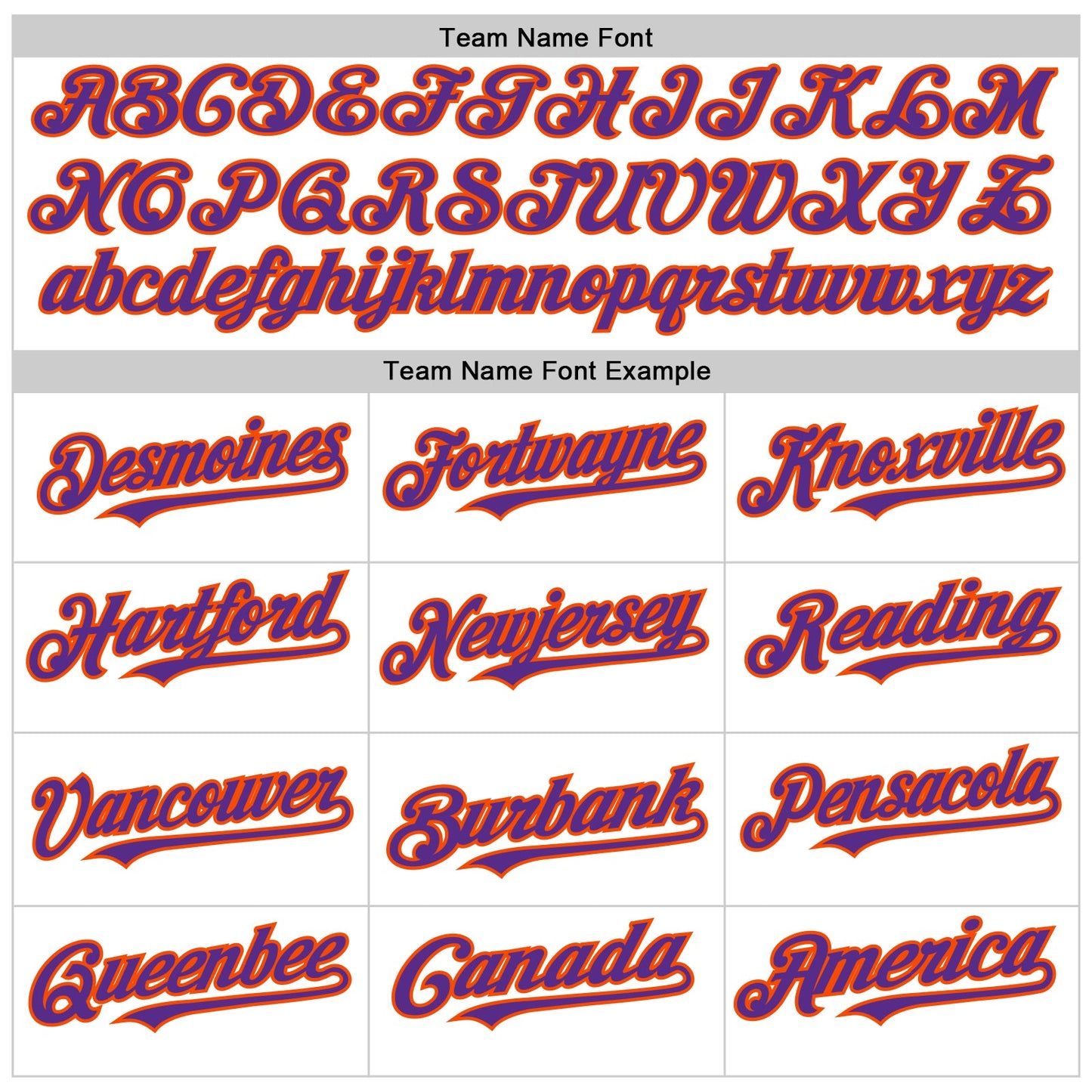 Custom White Purple Pinstripe Orange Authentic Sleeveless Baseball Jersey view 3