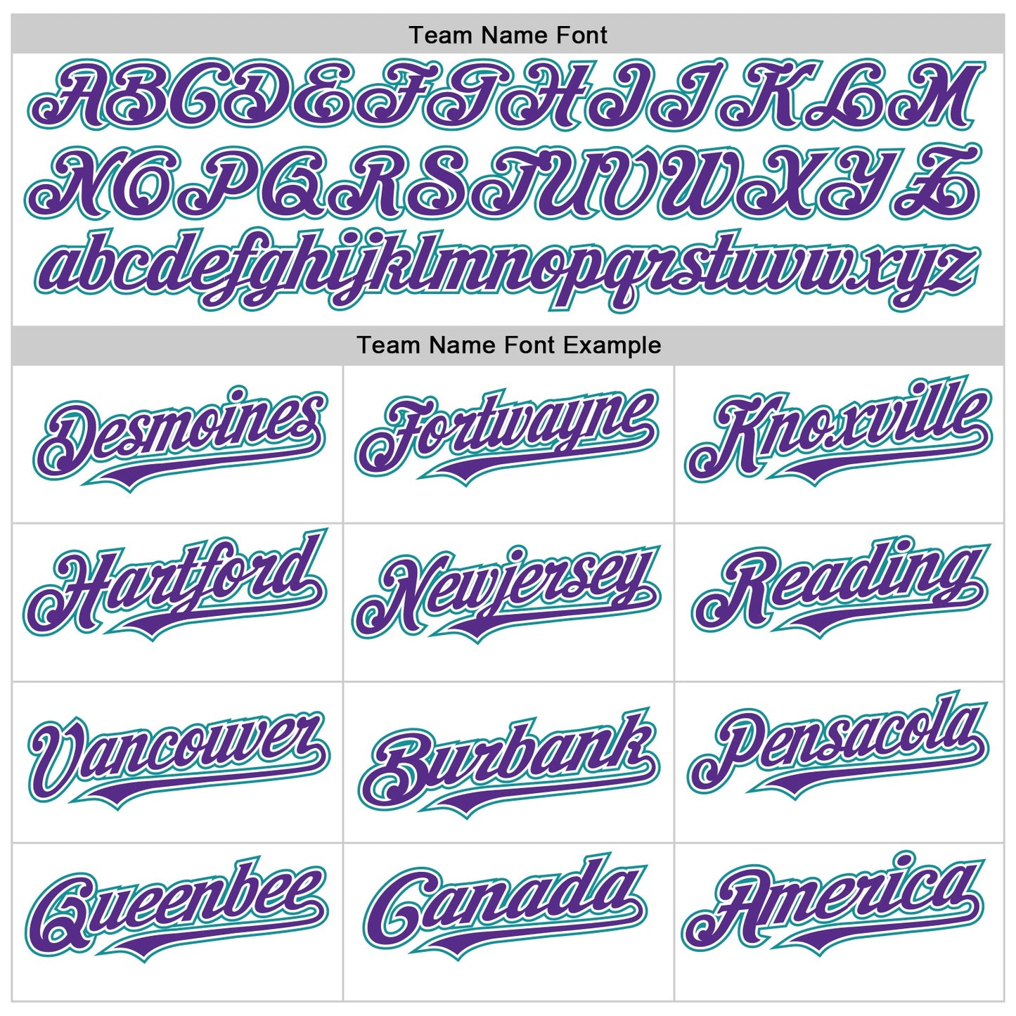 Custom White Purple Pinstripe Teal Authentic Sleeveless Baseball Jersey view 3
