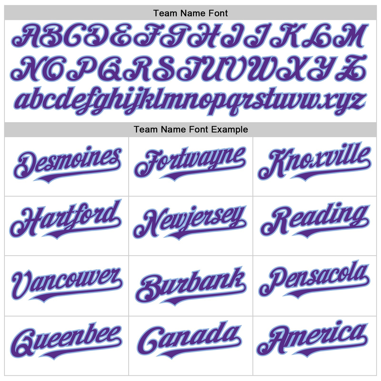 Custom White Purple Pinstripe Light Blue Authentic Sleeveless Baseball Jersey view 3
