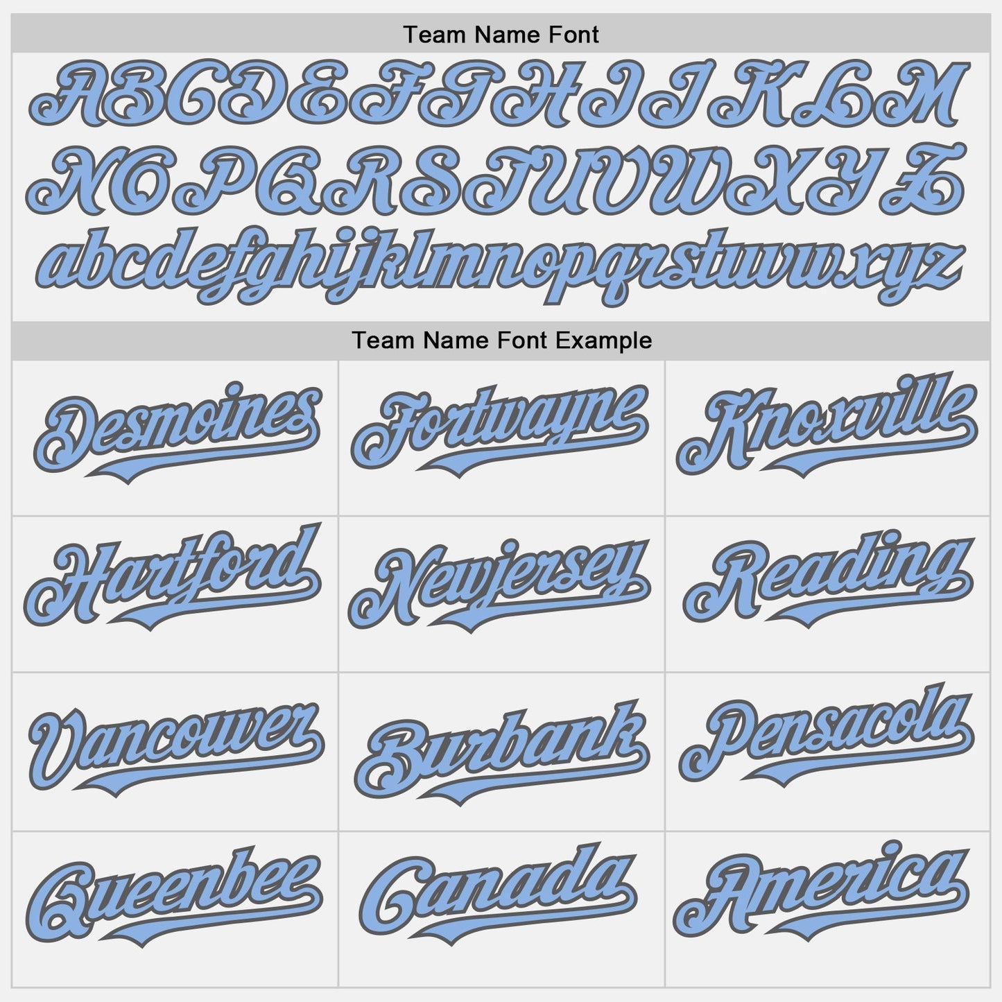 Custom White Light Blue Pinstripe Steel Gray Authentic Baseball Jersey view 4