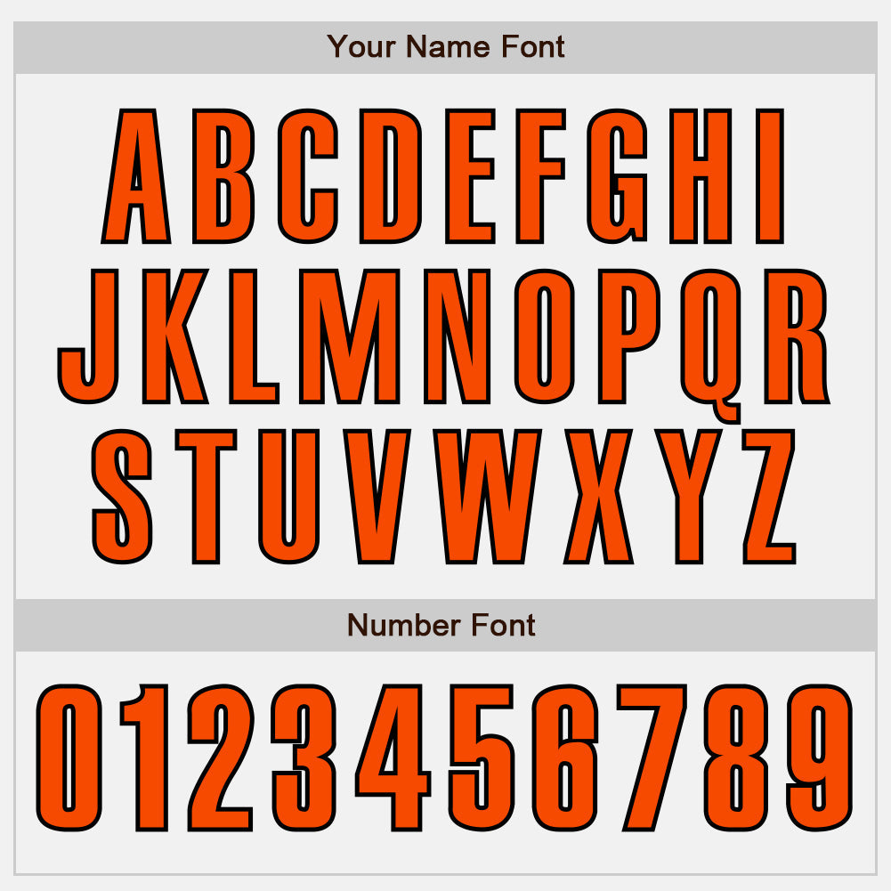 Custom White Orange-Black Authentic Baseball Jersey view 5