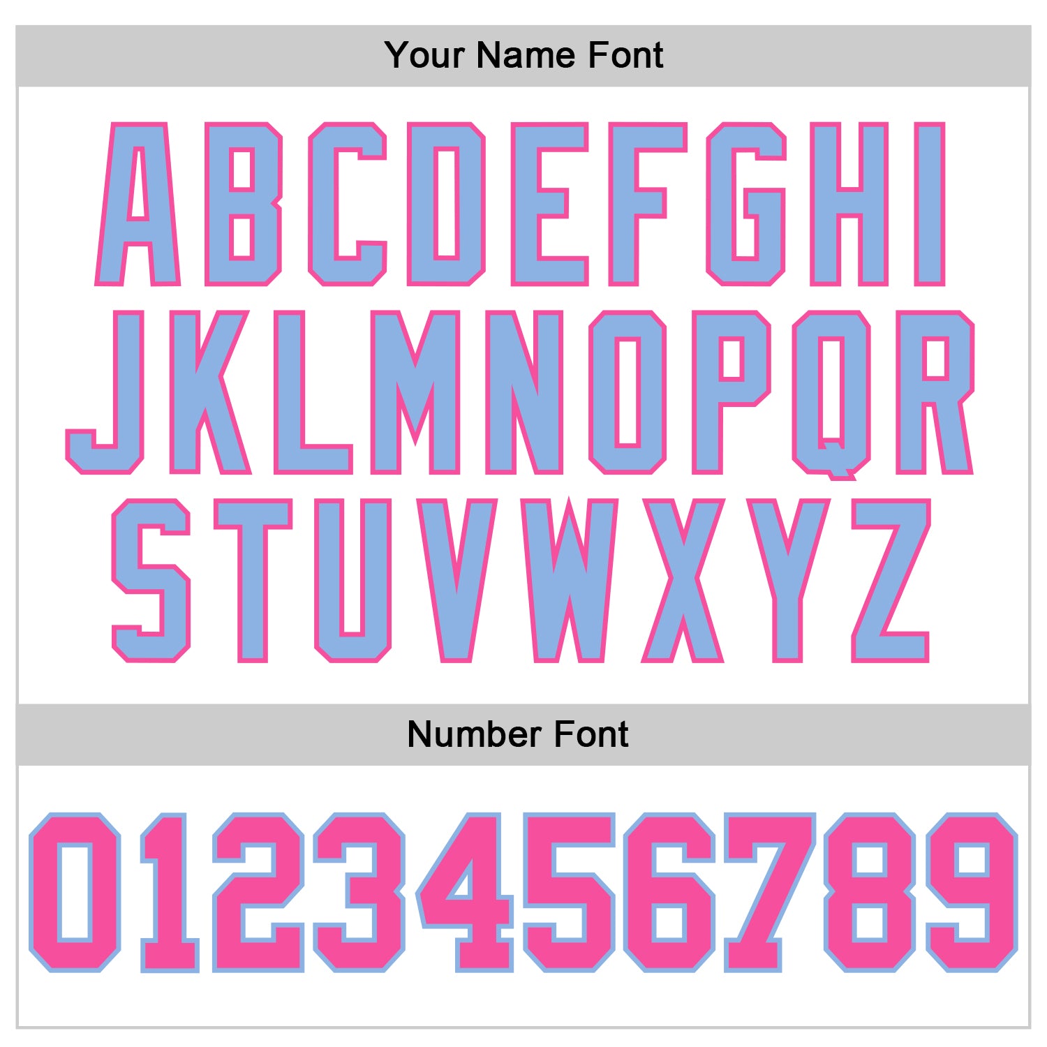 Custom White Pink-Light Blue Authentic Football Jersey view 5