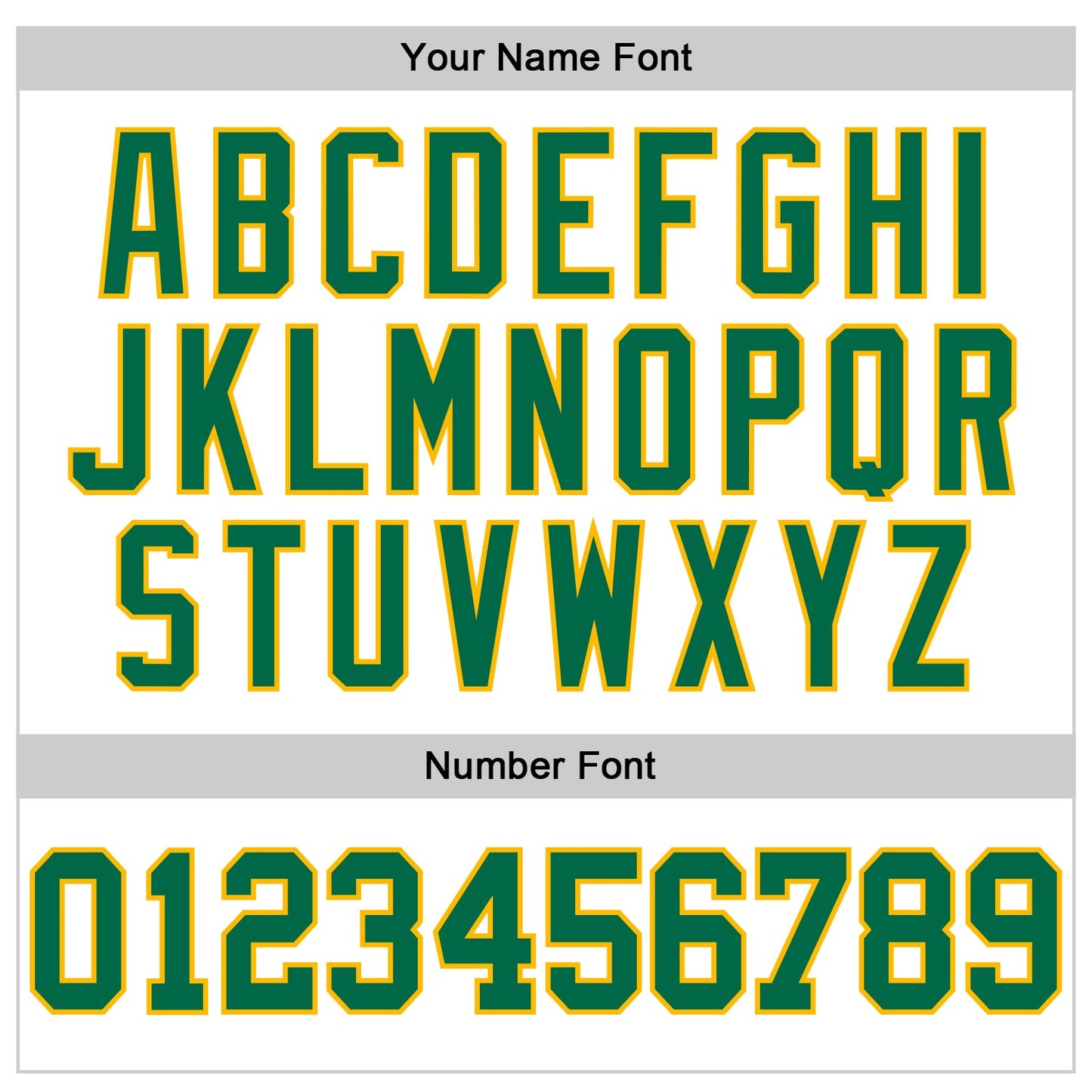 Custom White Kelly Green-Gold Authentic Football Jersey view 5