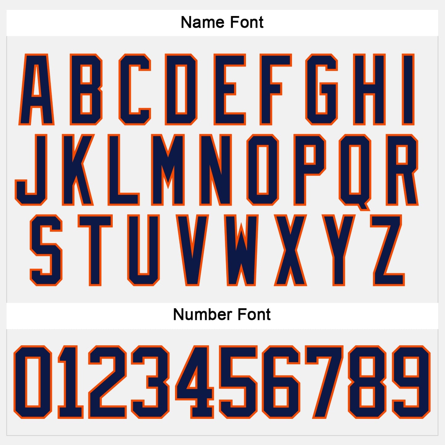 Custom White Navy-Orange Hockey Lace Neck Jersey view 5