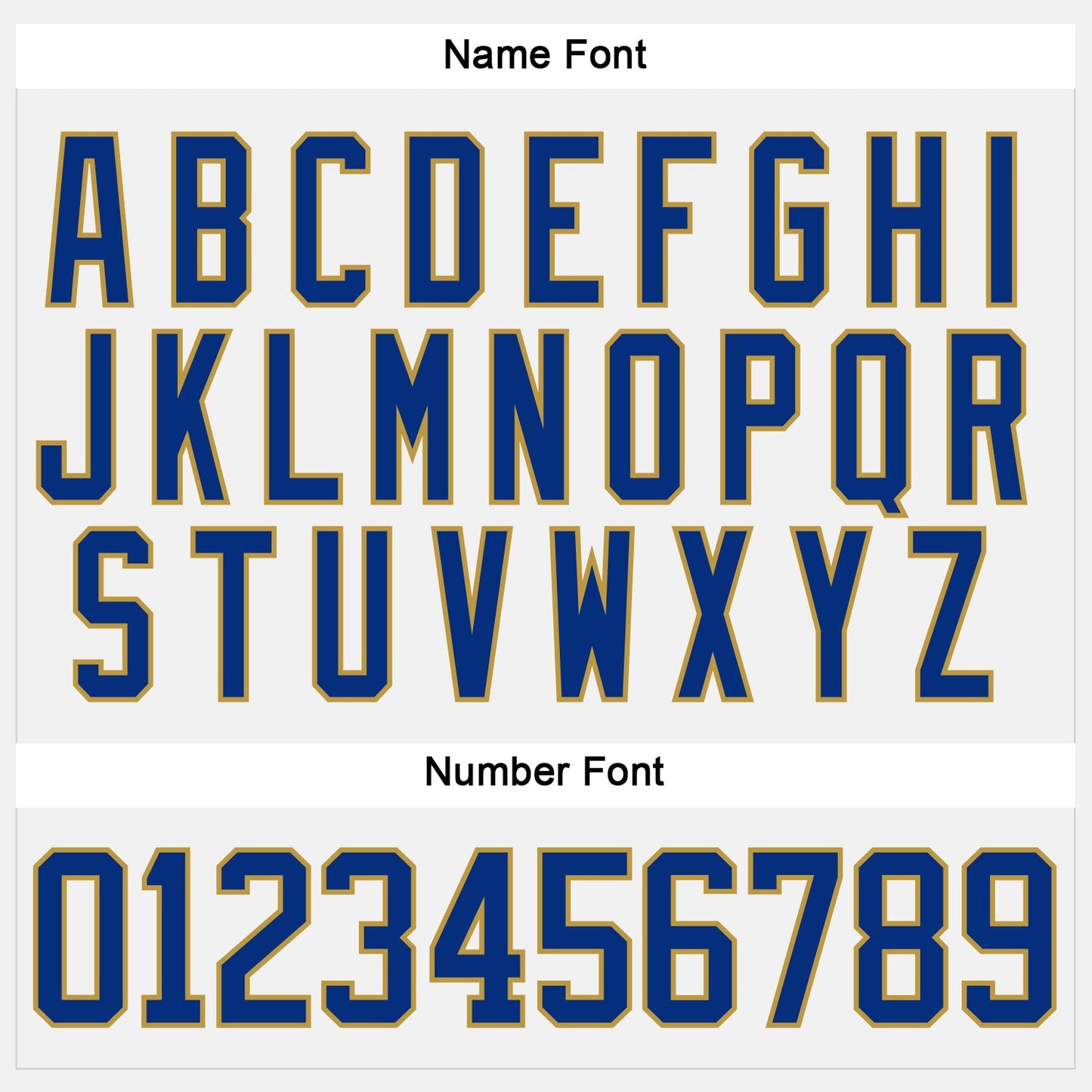 Custom White Royal-Old Gold Hockey Lace Neck Jersey view 5