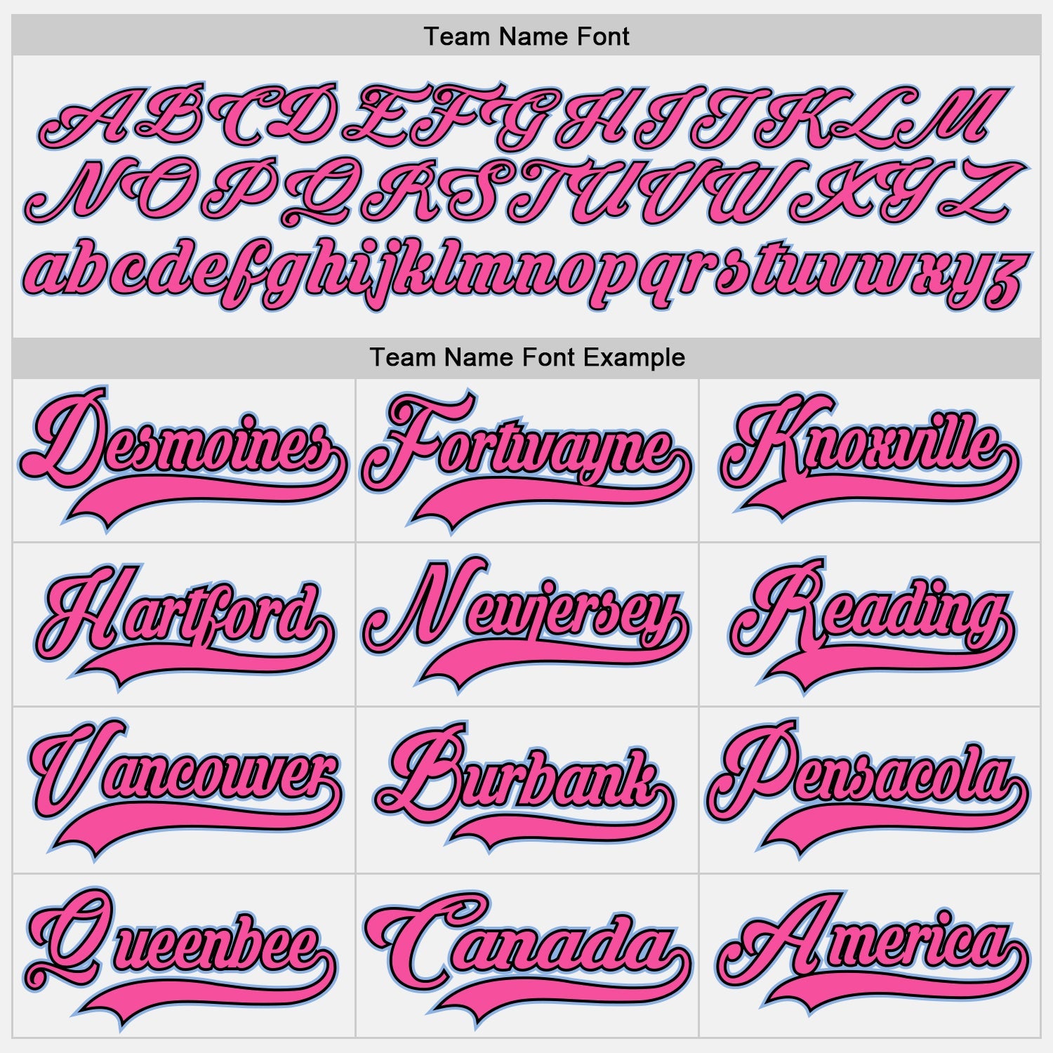 Custom White Light Blue Black-Pink Hockey Lace Neck Jersey view 4