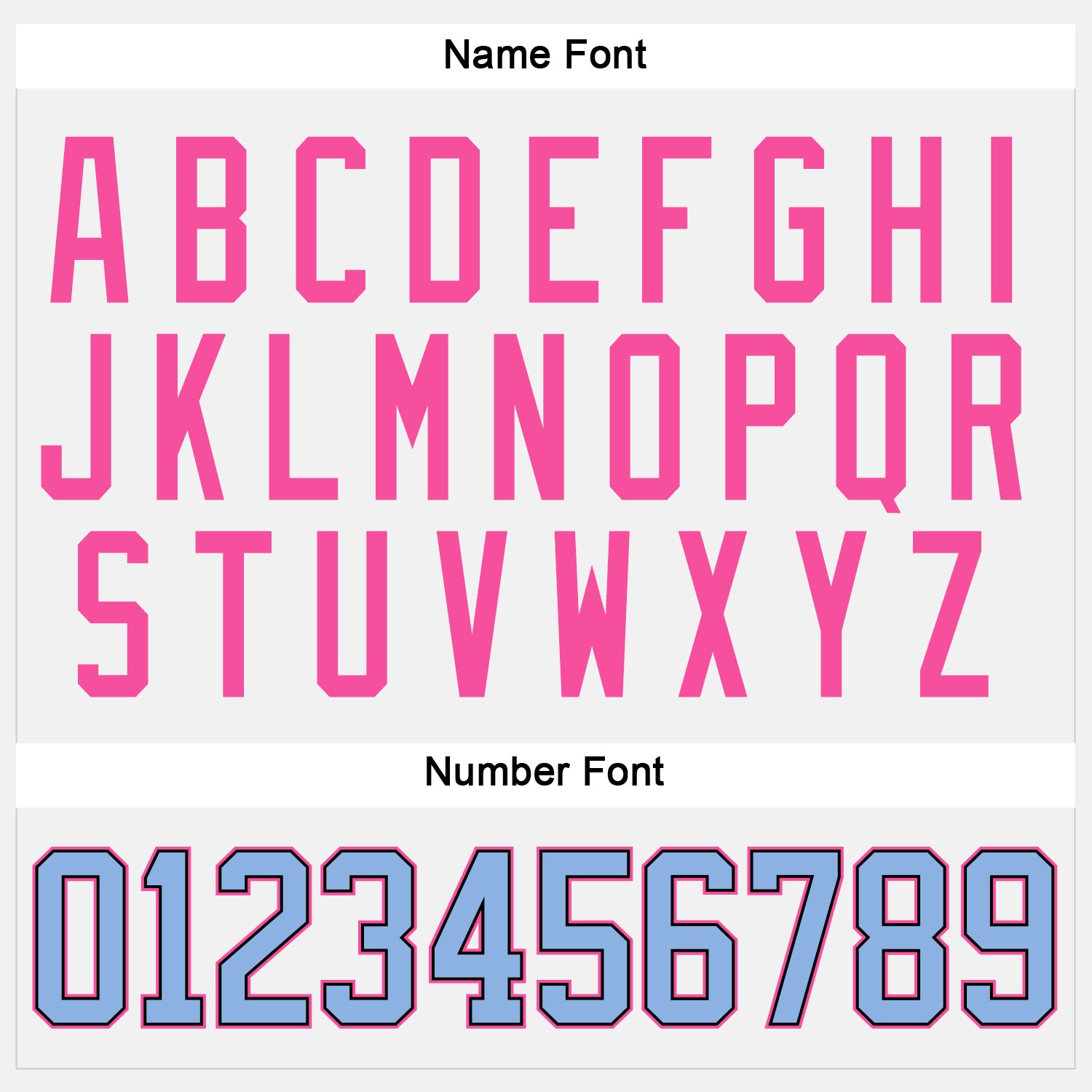 Custom White Light Blue Black-Pink Hockey Lace Neck Jersey view 5