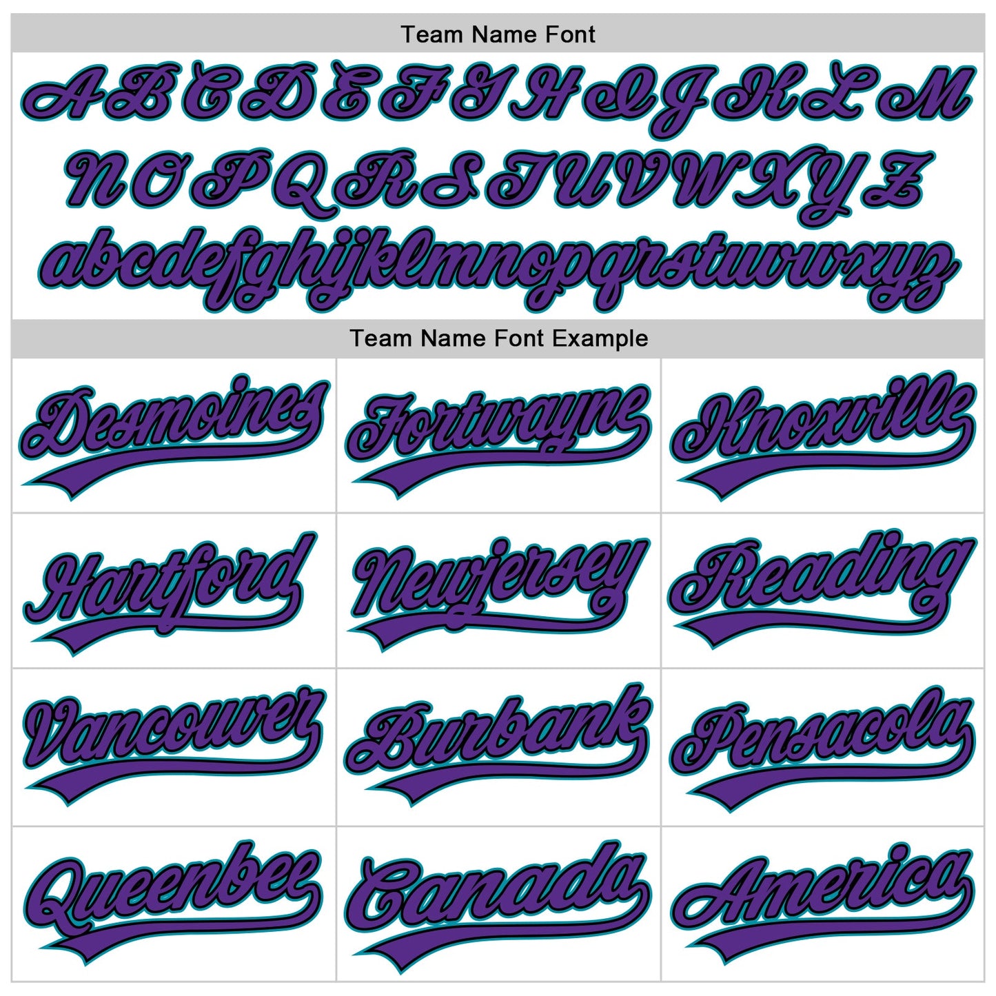 Custom White Purple Black-Teal Authentic Throwback Baseball Jersey view 4