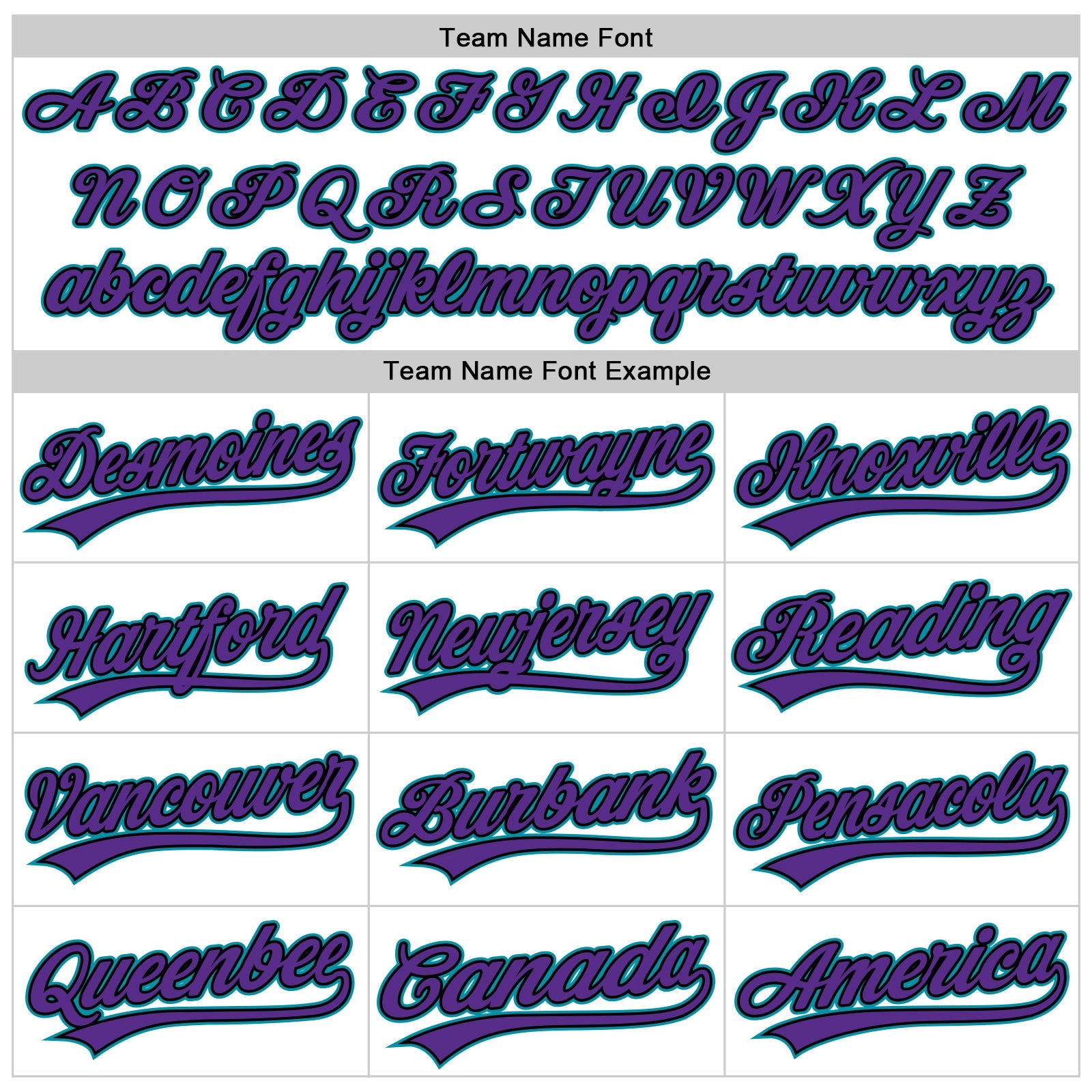 Custom White Purple Black-Teal Authentic Throwback Baseball Jersey view 4