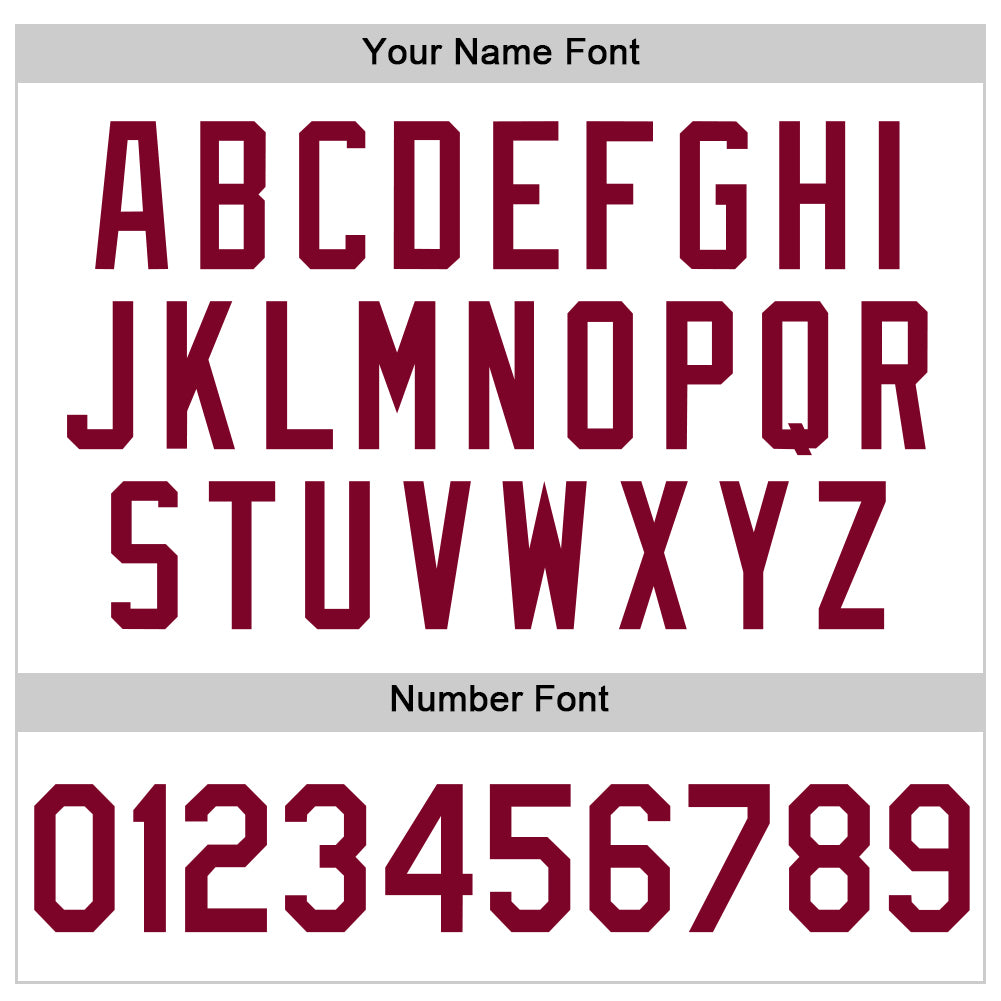 Custom White Maroon Authentic Throwback Baseball Jersey view 5