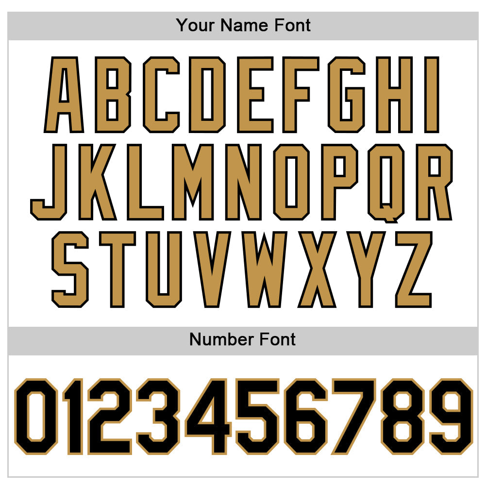 Custom White Black-Old Gold Authentic Throwback Baseball Jersey view 5